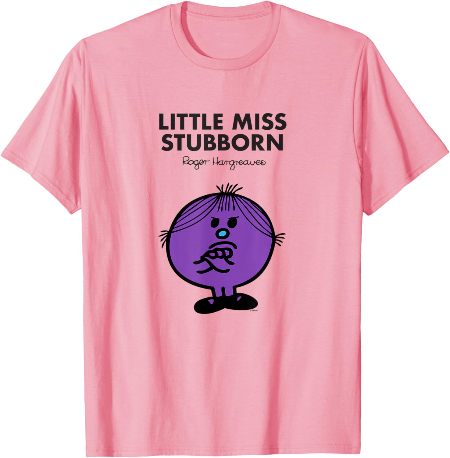 Mr. Men Little Miss Stubborn T-Shirt for Kids - Fun and Stylish Wear - 12