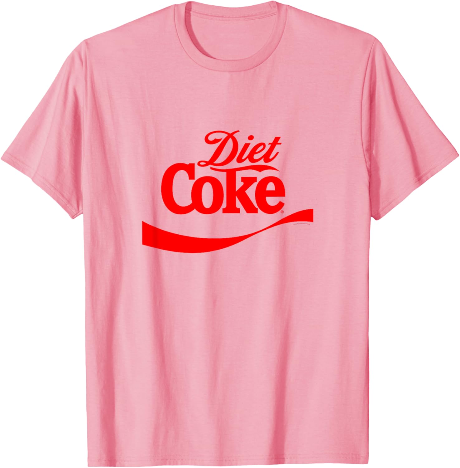 Coca-Cola Classic Diet Coke T-Shirt in Red - Stylish Casual Wear - 1