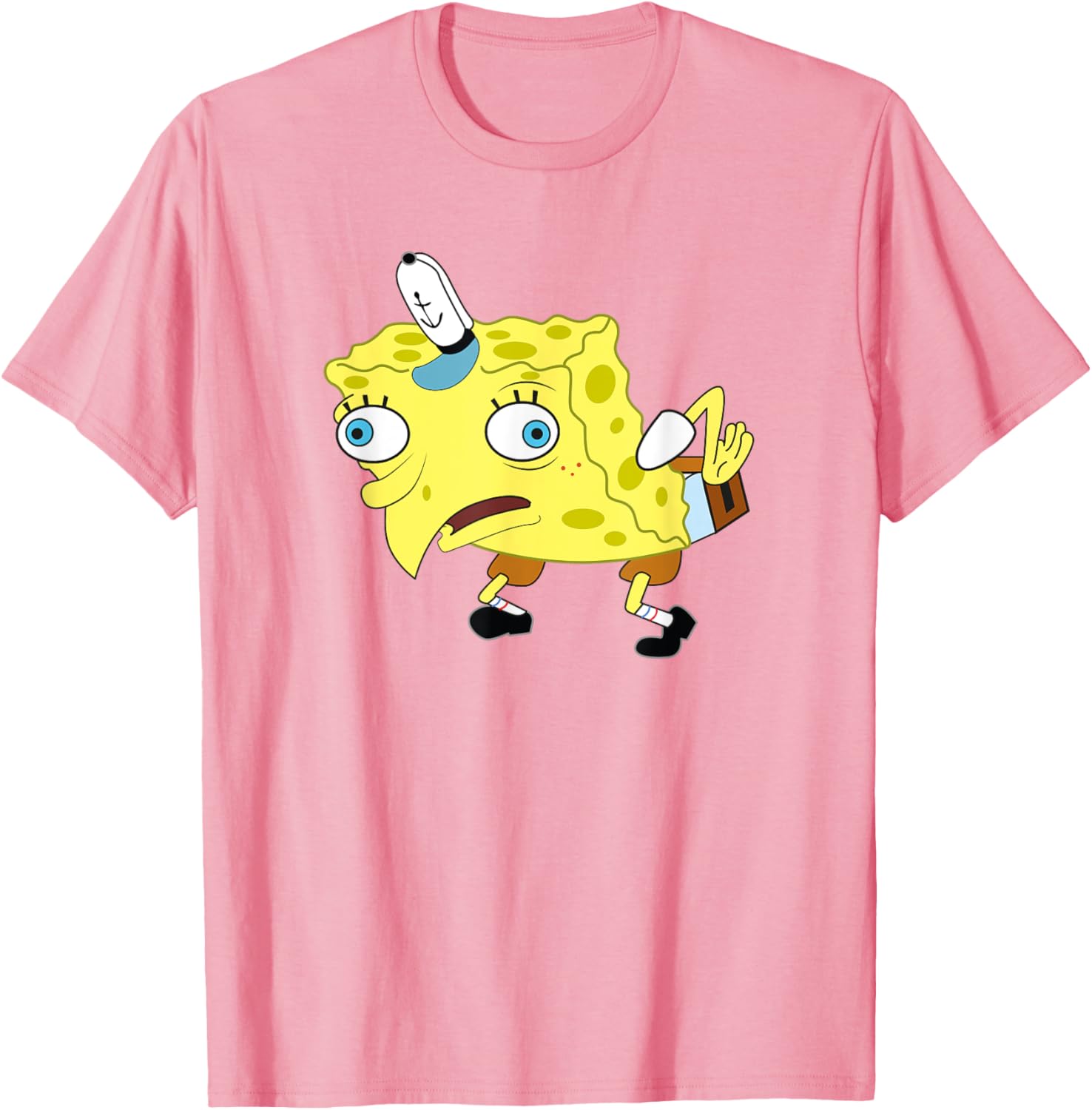 Mademark SpongeBob SquarePants Are You Mocking Me T-Shirt for Fans - 16