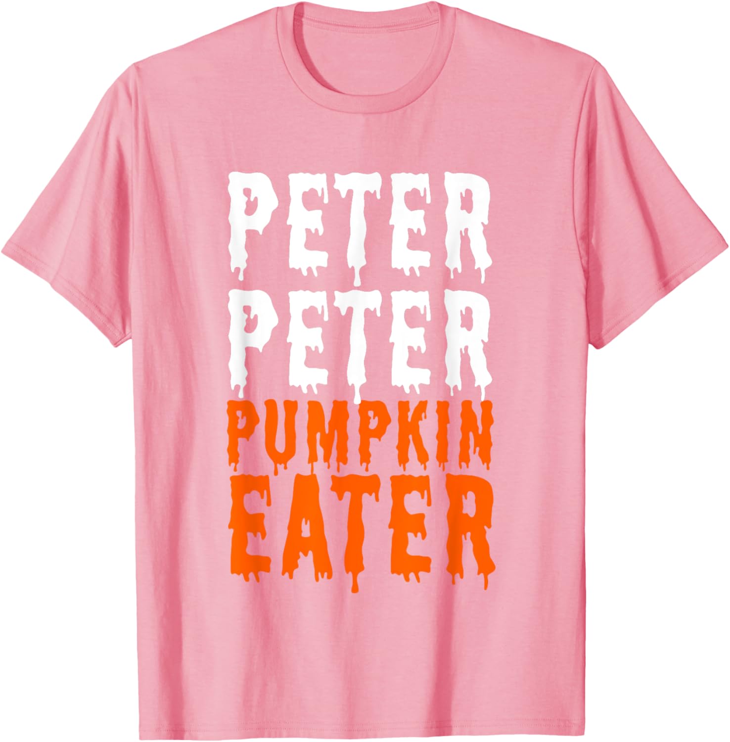 Peter Pumpkin Eater Halloween Costume T-Shirt for Couples and Men - 10