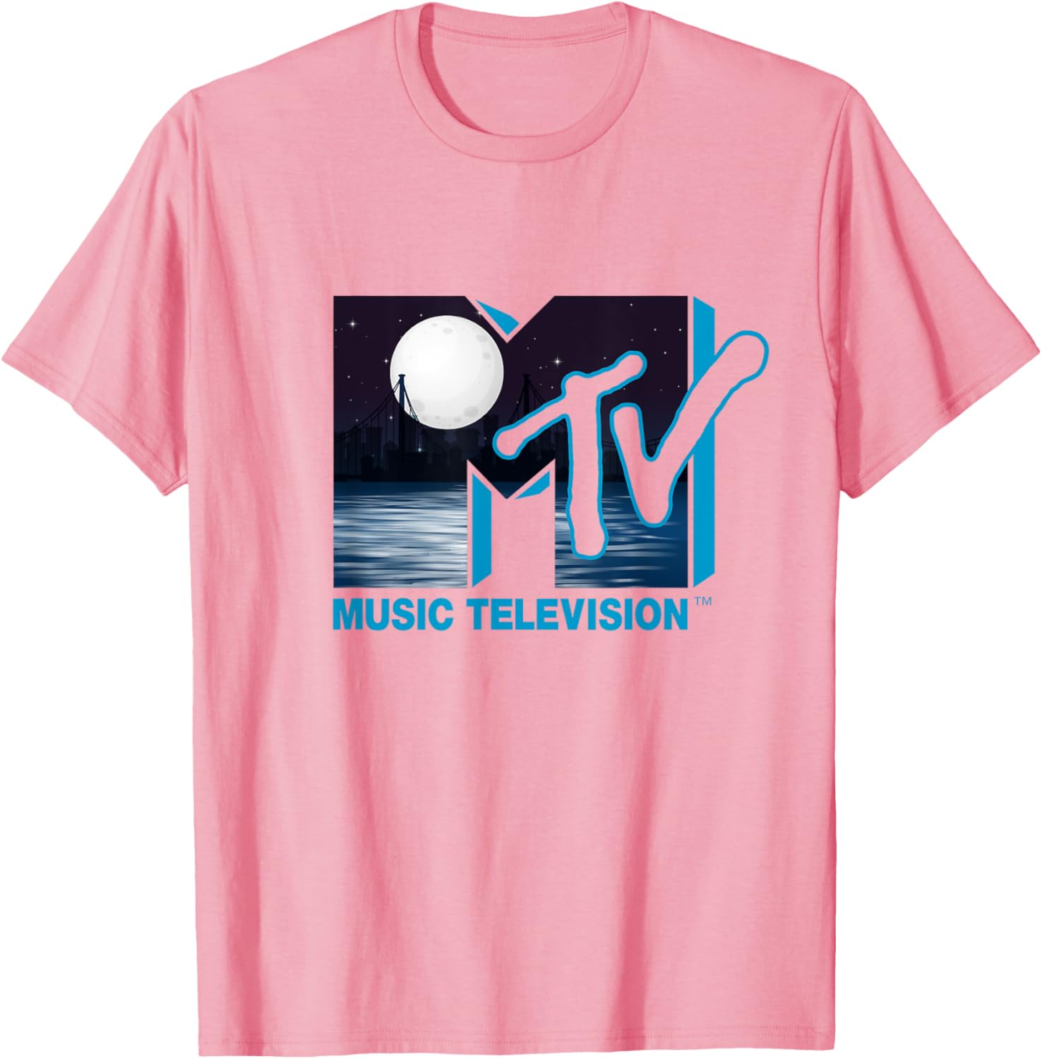 Mademark x MTV Full Moon City Logo T-Shirt - Stylish Graphic Tee - 17