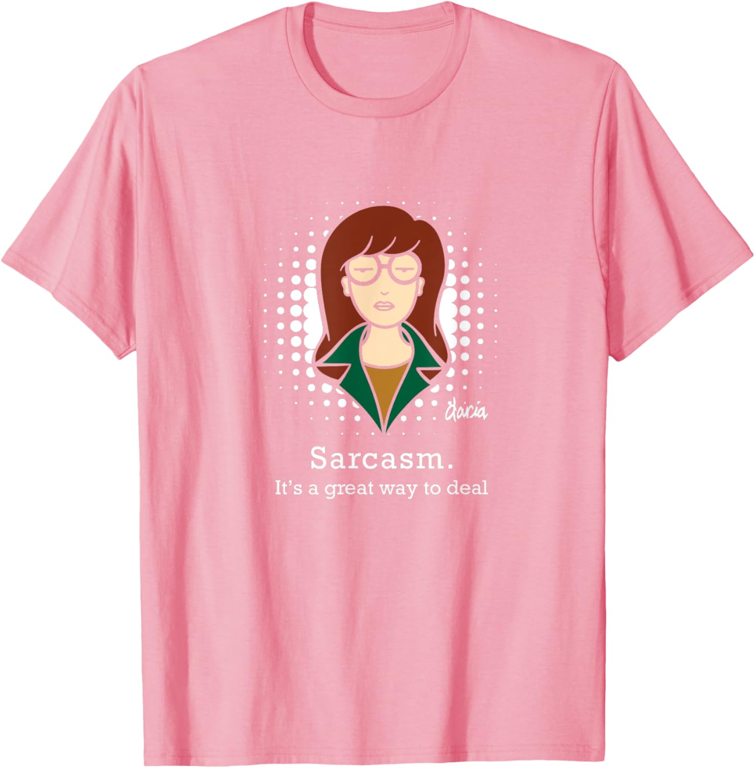 Mademark x Daria Sarcasm T-Shirt Perfect for Humor Lovers and Casual Wear - 15