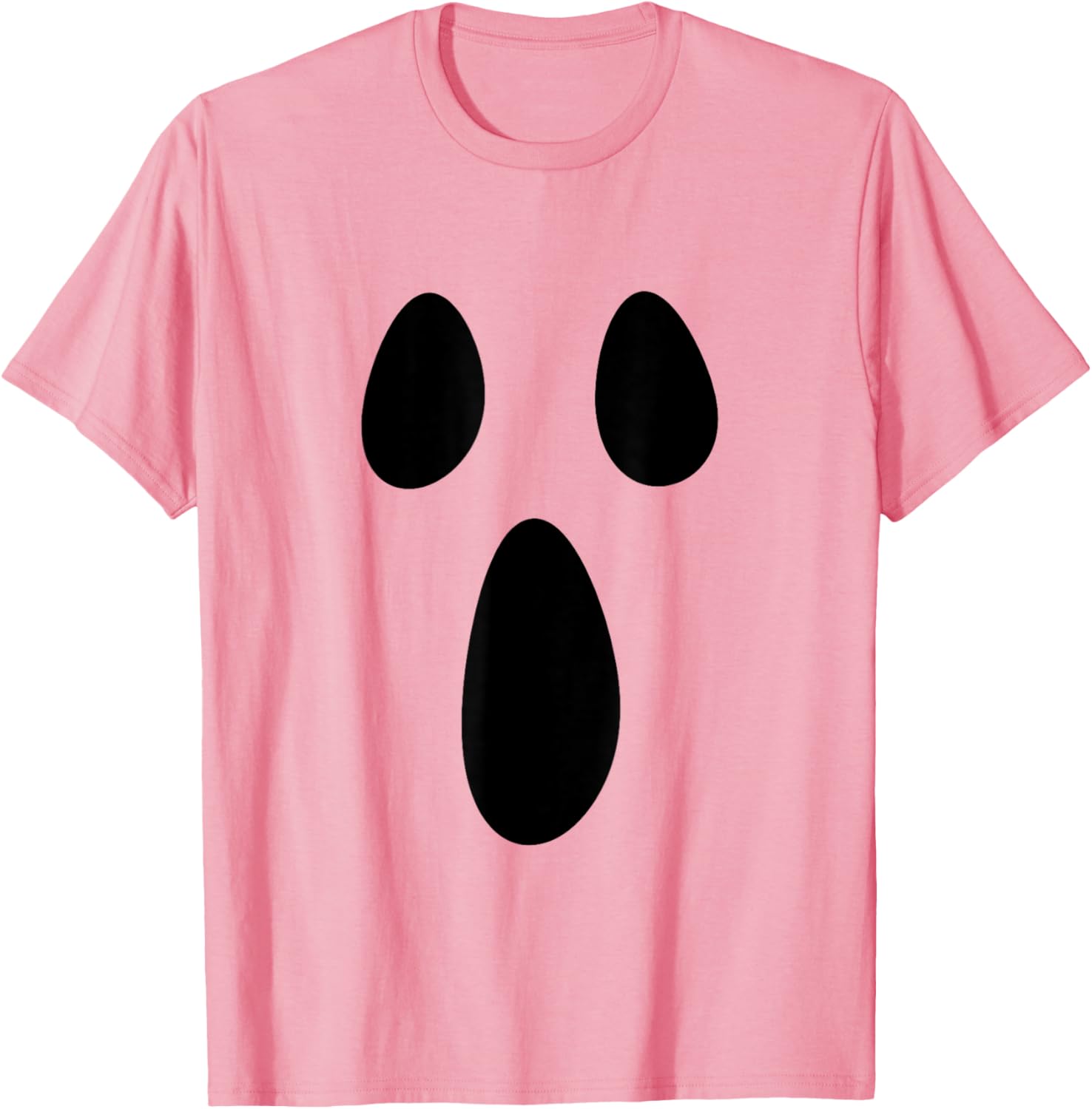 Ghost Silly Face Spooky Halloween Costume T-Shirt for Fun Celebrations - 5