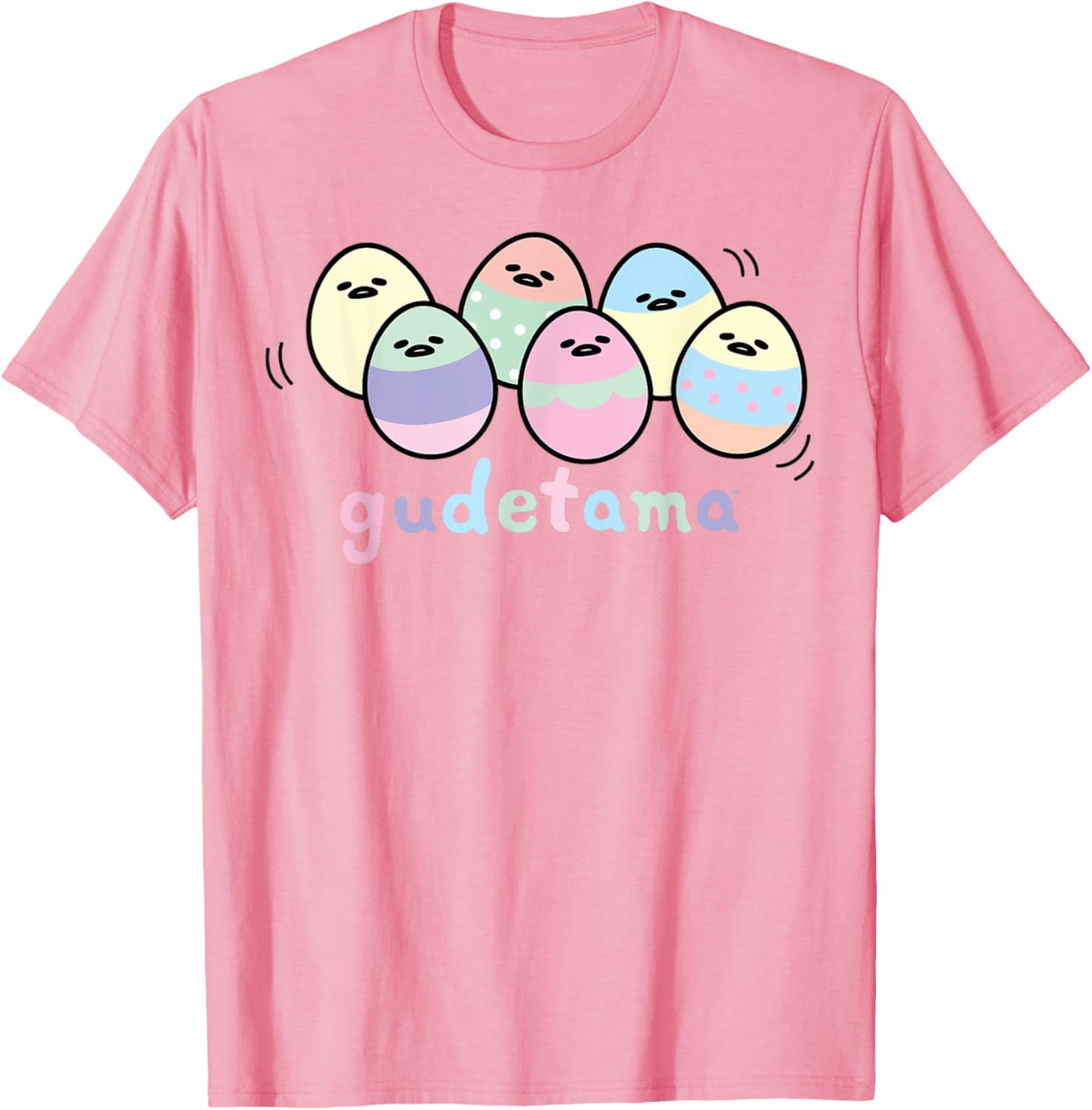Gudetama Easter Egg T-Shirt Cute Graphic Tee for Eggcellent Fun - 8