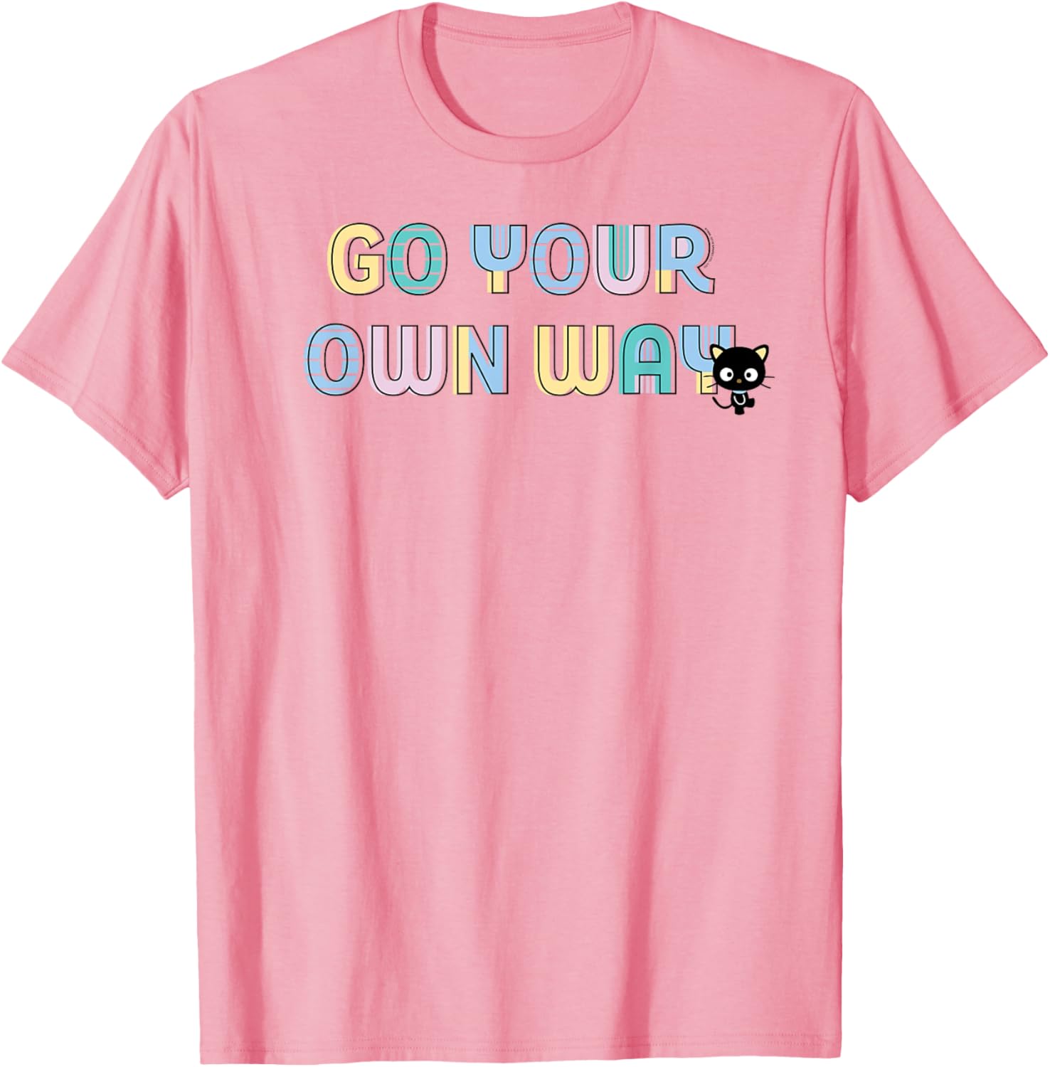 Chococat Go Your Own Way Graphic T-Shirt for Fun Fashion Lovers - 1