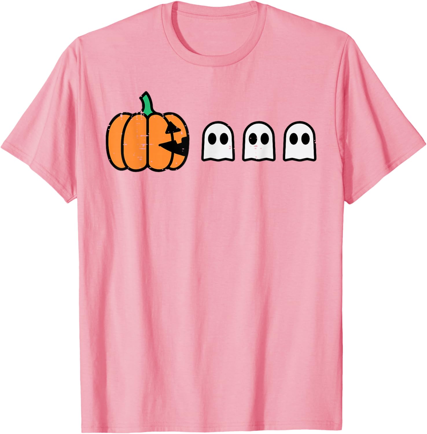 Halloween Gamer Pumpkin Ghost T-Shirt for Men Boys and Kids - 26