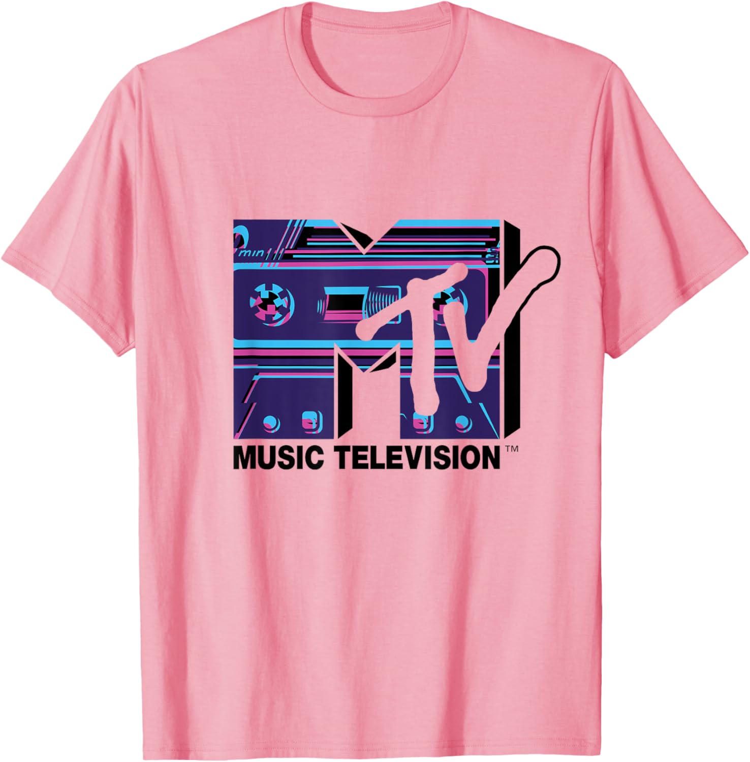 Mademark x MTV Funky Audio Tape Logo T-Shirt for Trendy Style - 2