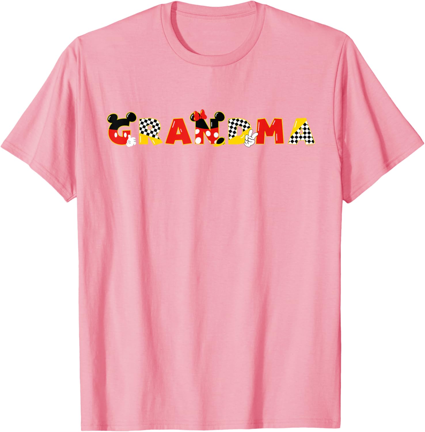 Disney Mickey and Minnie Grandma Gift Family Vacation T-Shirt for Trips - 25