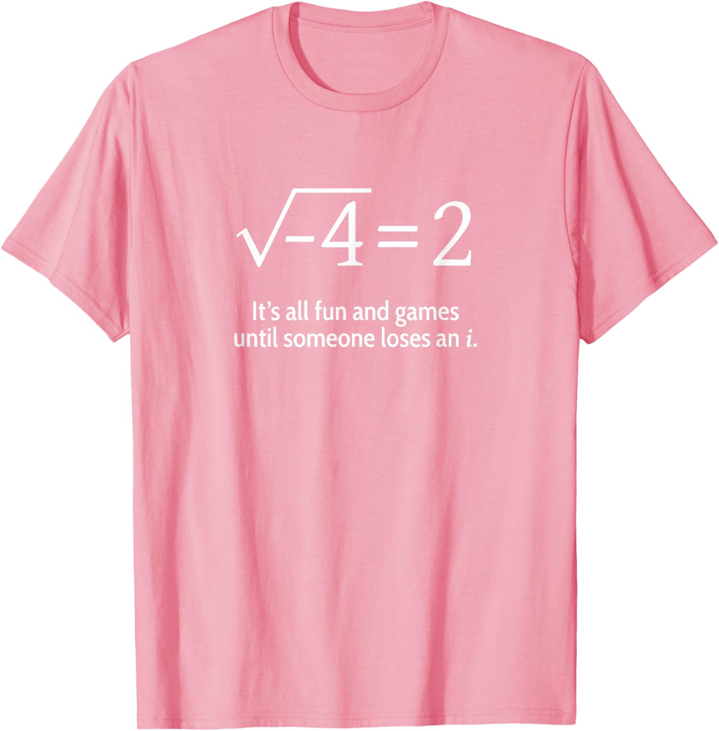 Funny Math T-Shirt Someone Loses An i Short Sleeve for Math Lovers - 8