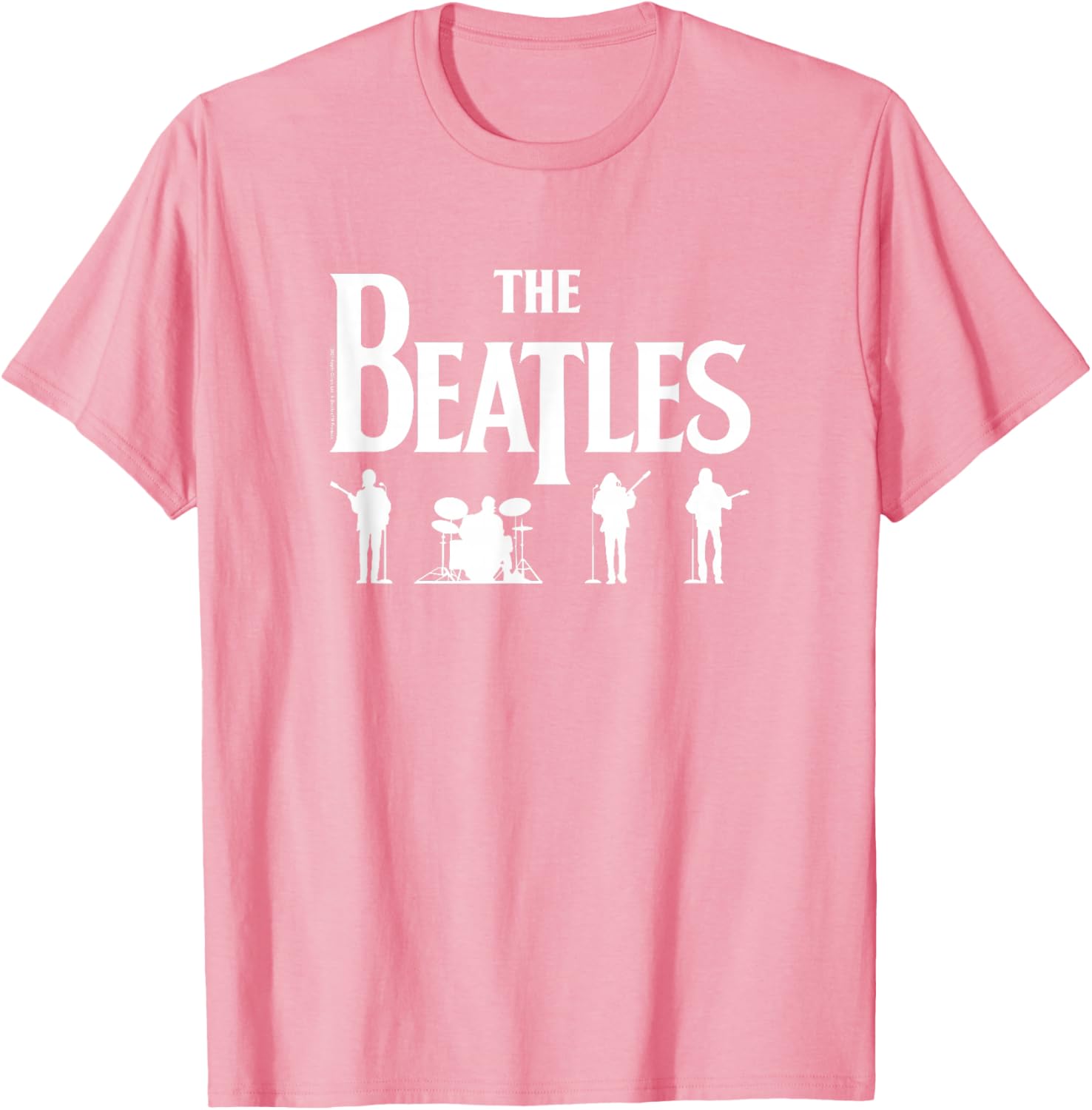 The Beatles Let It Be Light Silhouettes T-Shirt for Music Lovers - 8