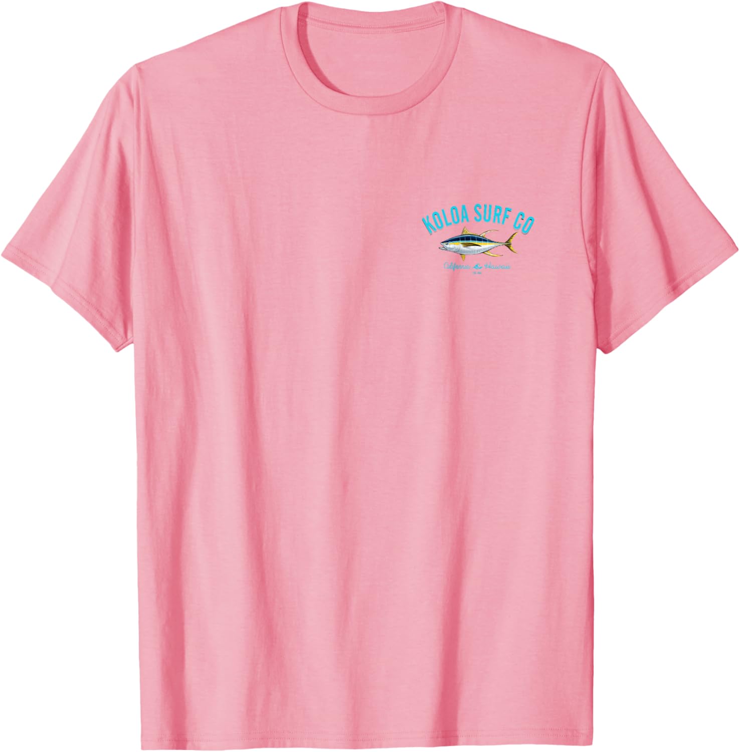 Koloa Surf Yellow Fin Tuna Graphic T-Shirt for Beach Lovers - 18