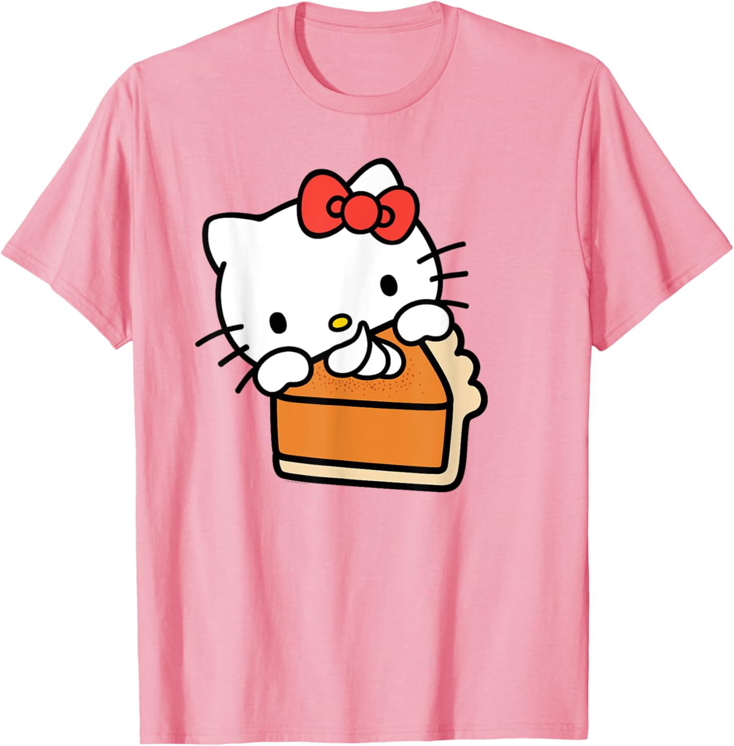 Hello Kitty Pumpkin Pie T-Shirt Cute Fall Fashion for Kids and Adults - 10