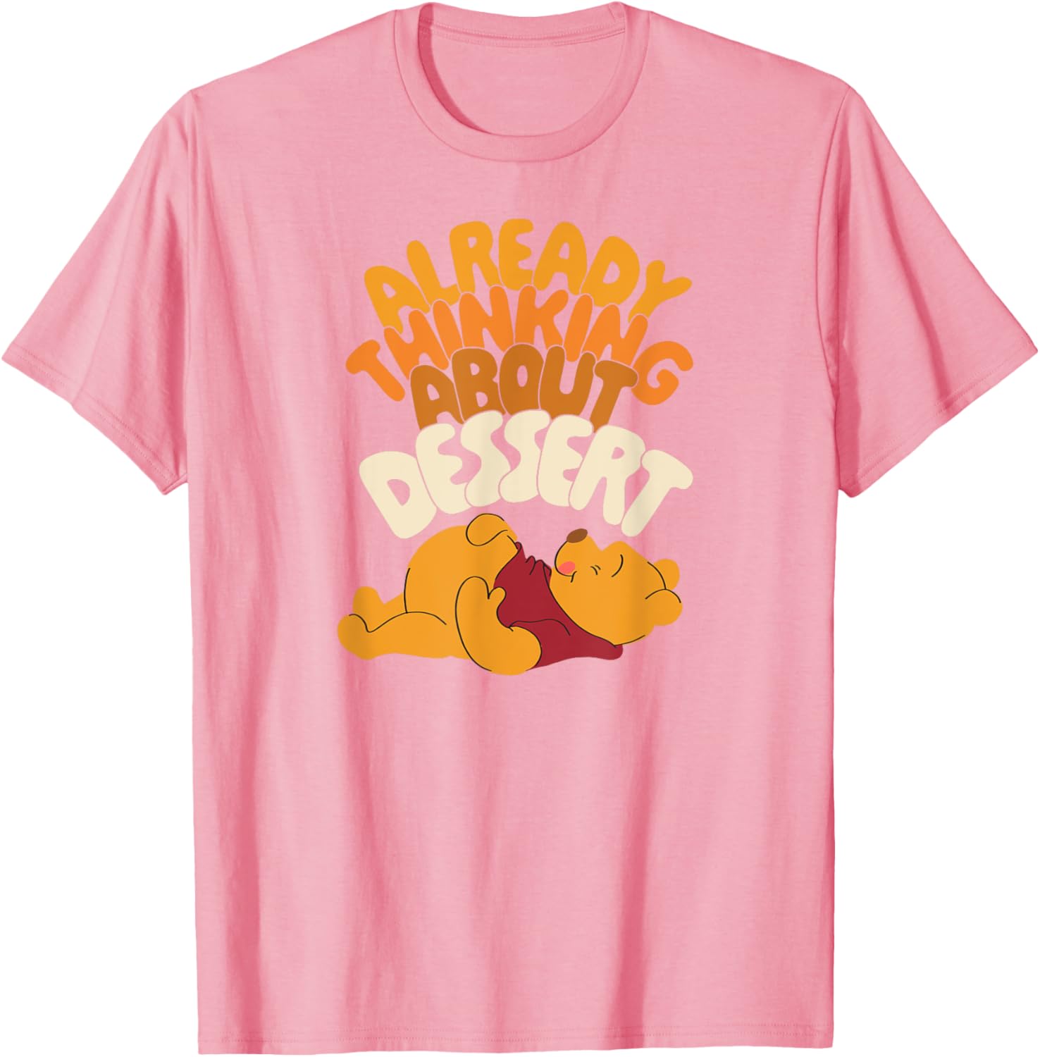 Winnie the Pooh Thanksgiving Dessert T-Shirt for Cozy Family Gatherings - 6