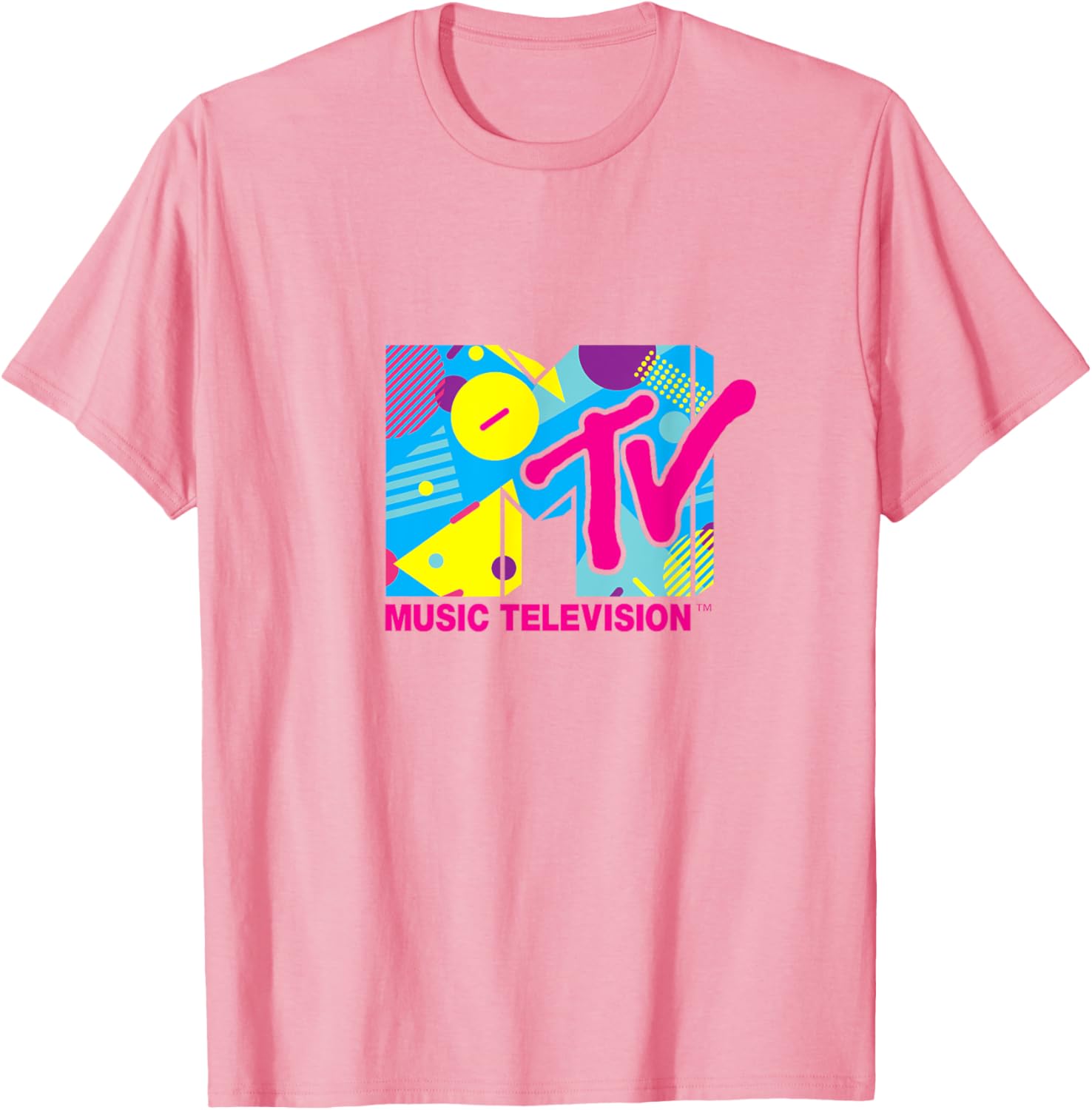 Mademark x MTV 1980s Spring Break Retro Logo T-Shirt Casual Wear - 1
