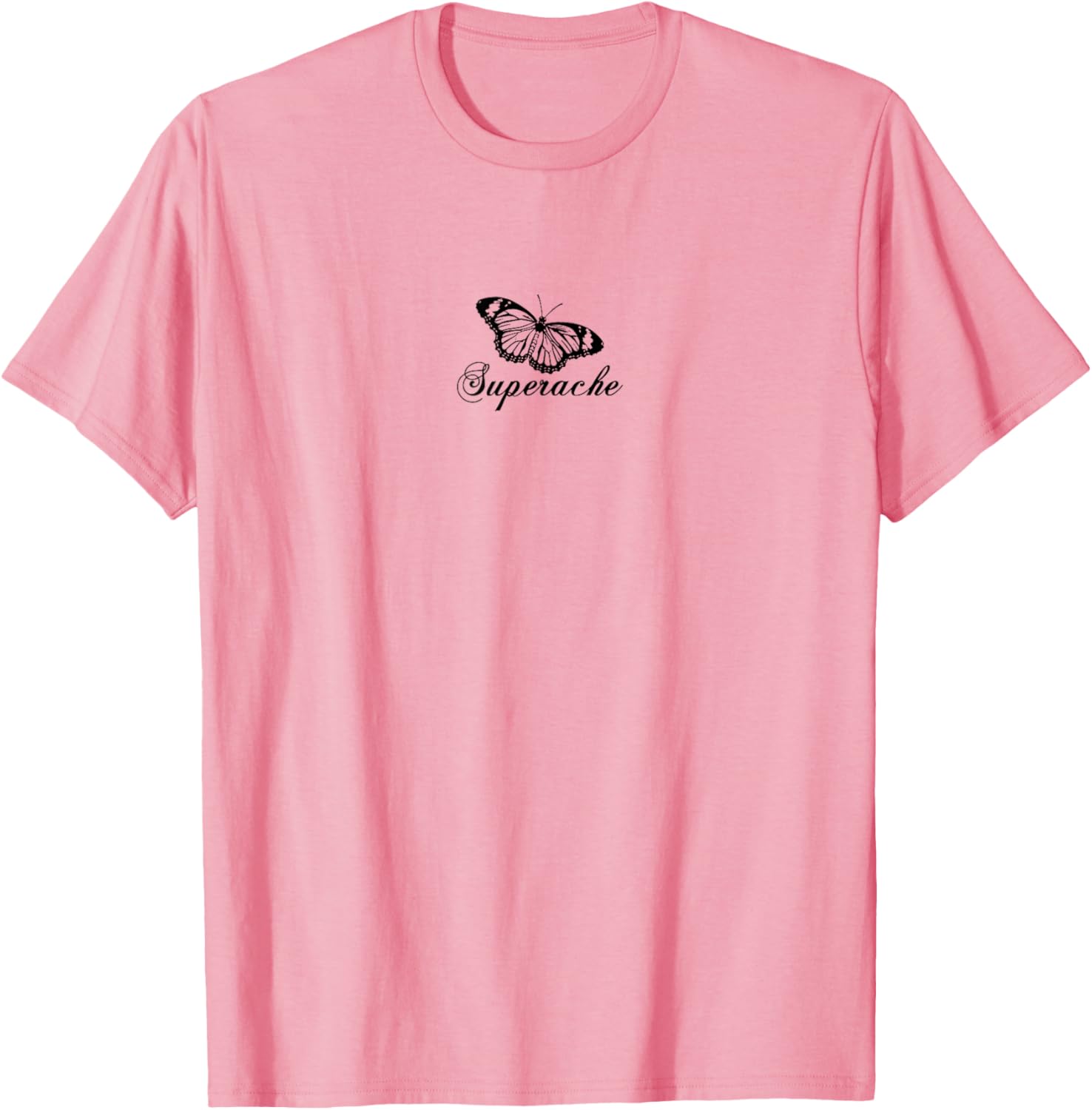 Conan Gray Superache Butterfly Pink T-Shirt for Fashionable Fans - 1
