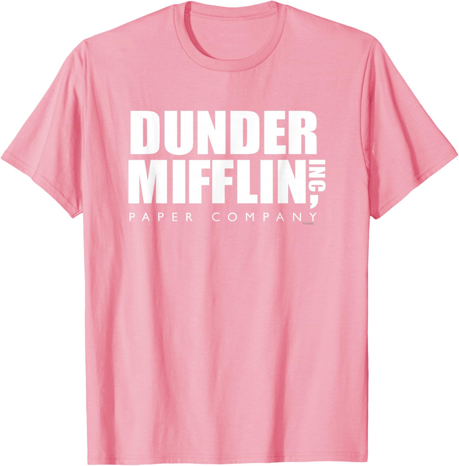 Dunder Mifflin Official Short Sleeve T-Shirt for Fans of The Office - 12