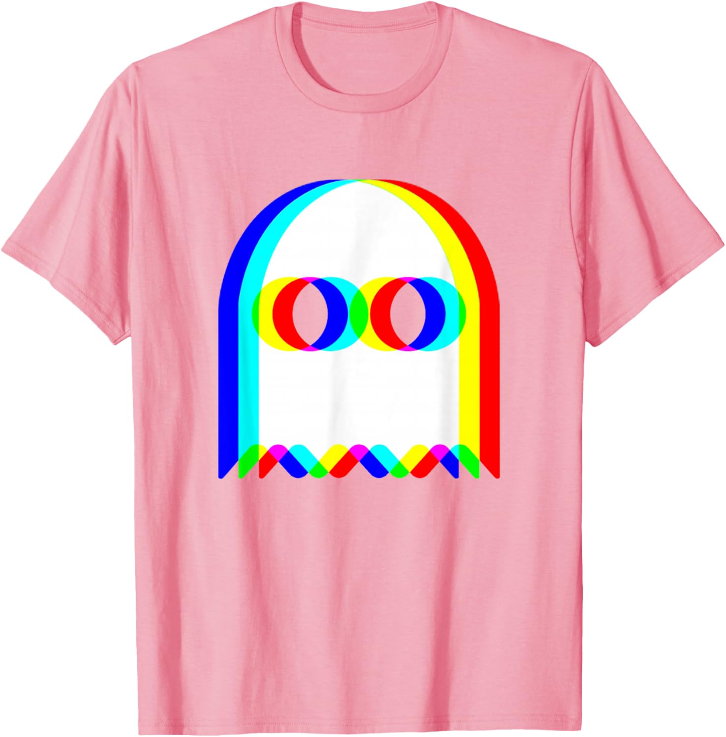 Funny Trippy Ghost Halloween T-Shirt for EDM Rave Party Fun - 15