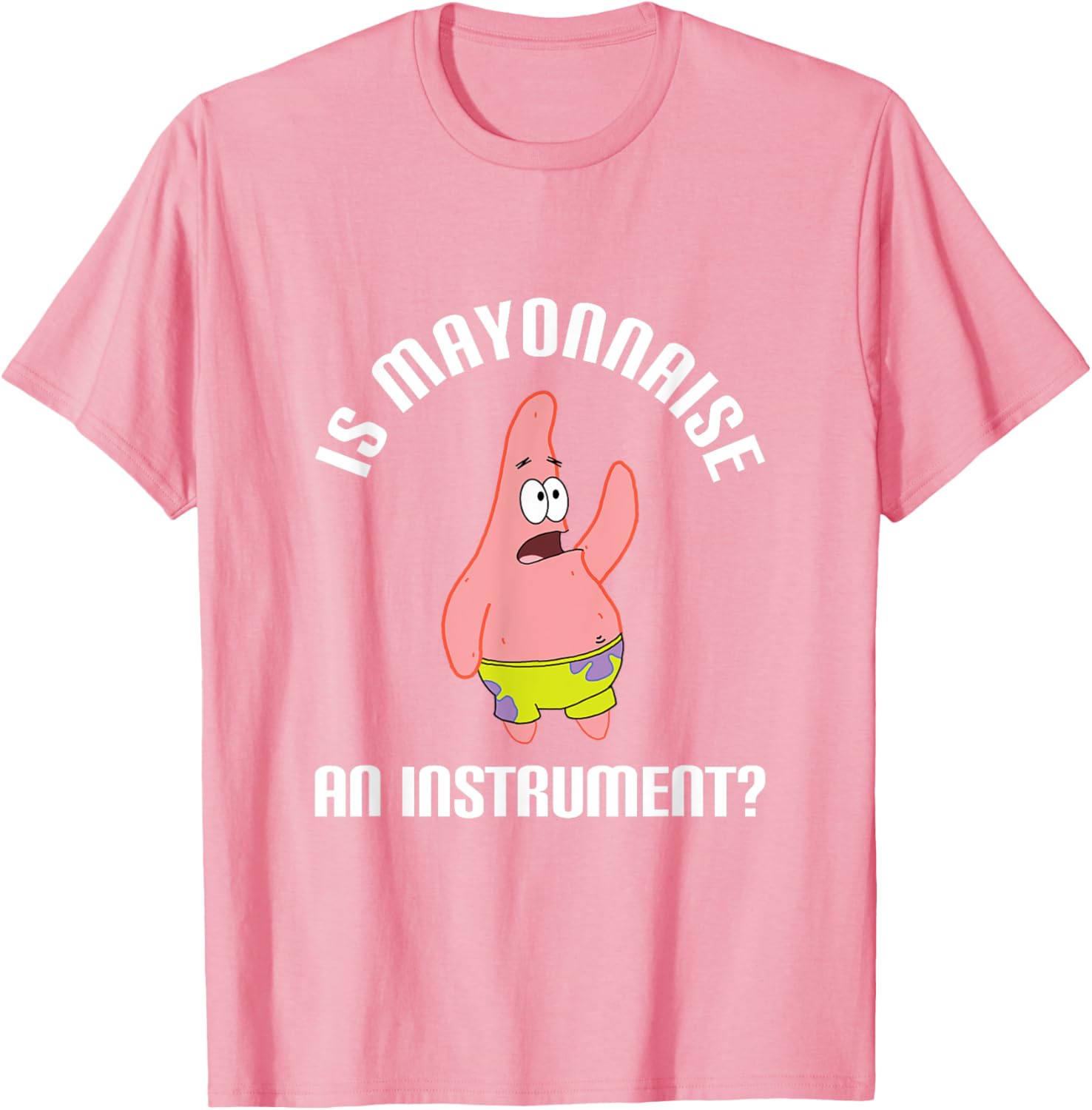 Mademark SpongeBob SquarePants Mayonnaise Instrument T-Shirt for Fans - 8