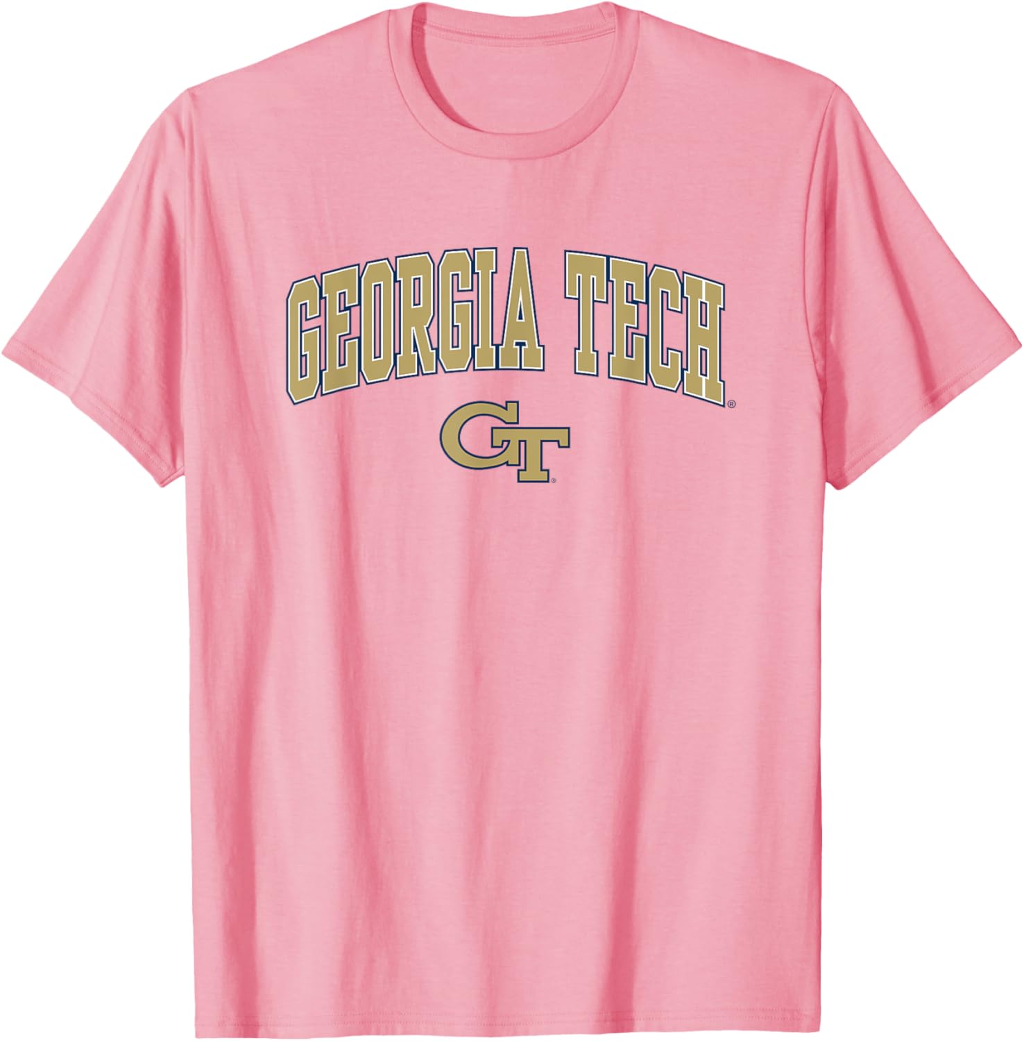 Georgia Tech Yellow Jackets Arch Logo T-Shirt for Sports Fans - 1