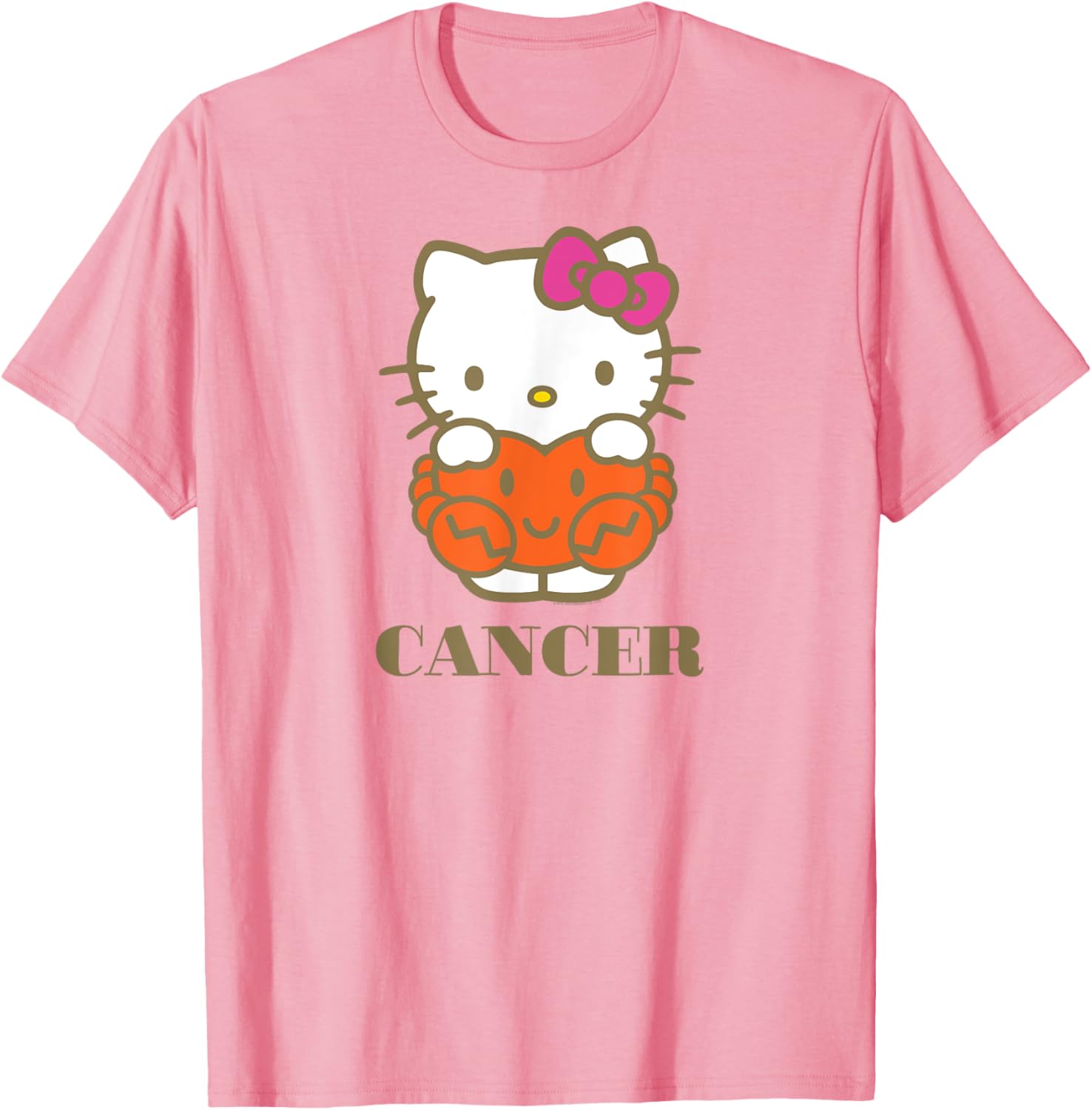 Cute Hello Kitty Zodiac Cancer T-Shirt for Stylish Fans and Collectors - 22