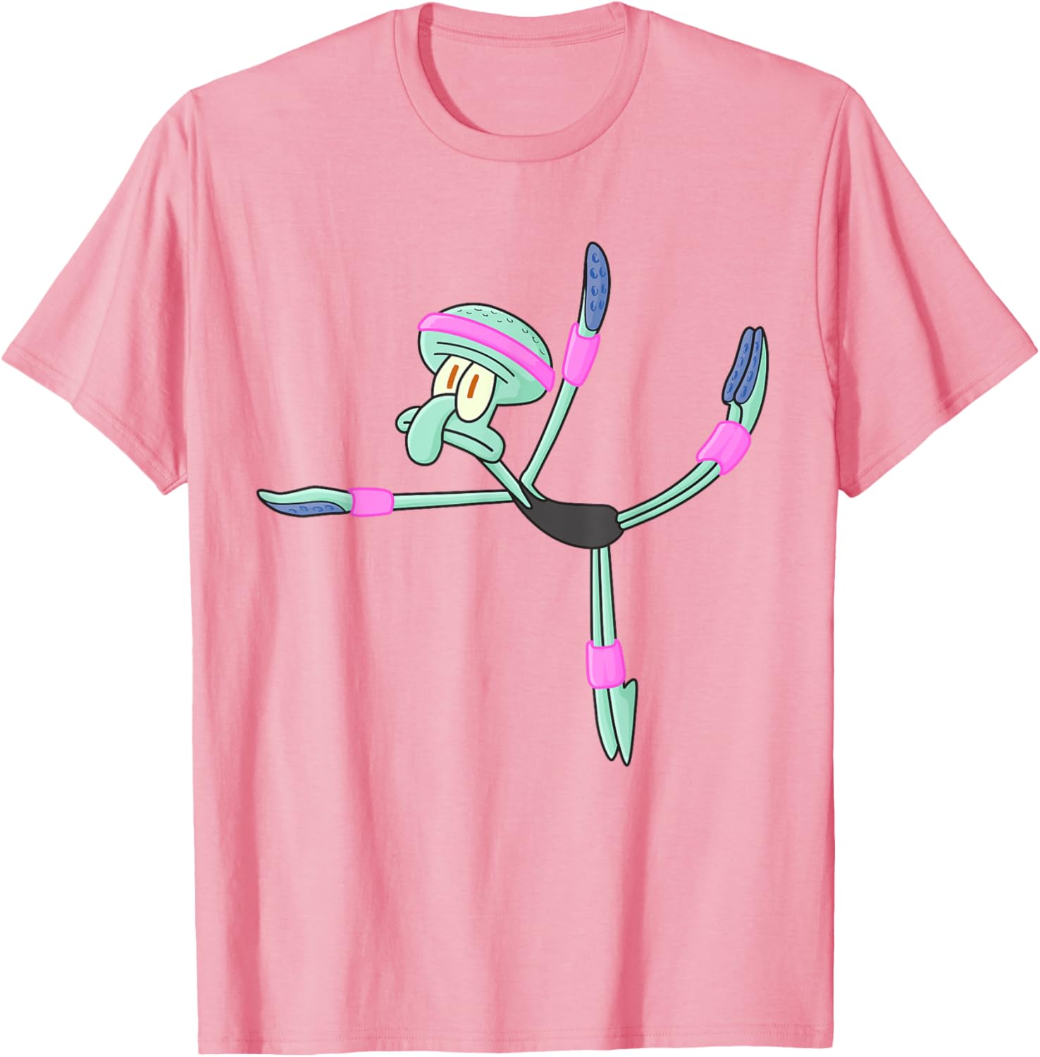 Mademark SpongeBob Squidward Ballerina T-Shirt for Fun Fashion Lovers - 11