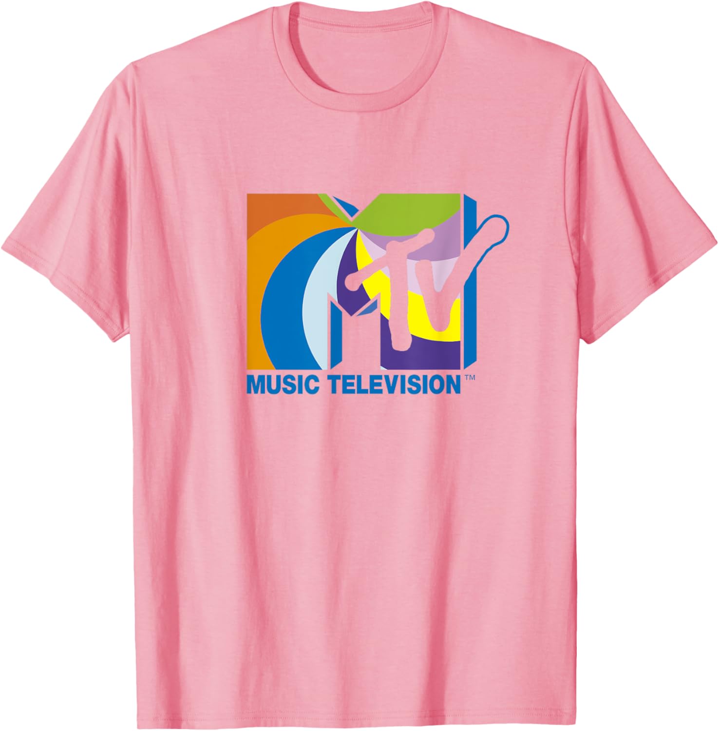 Mademark x MTV Party T-Shirt With Bold Colors and Iconic Logo Design - 2
