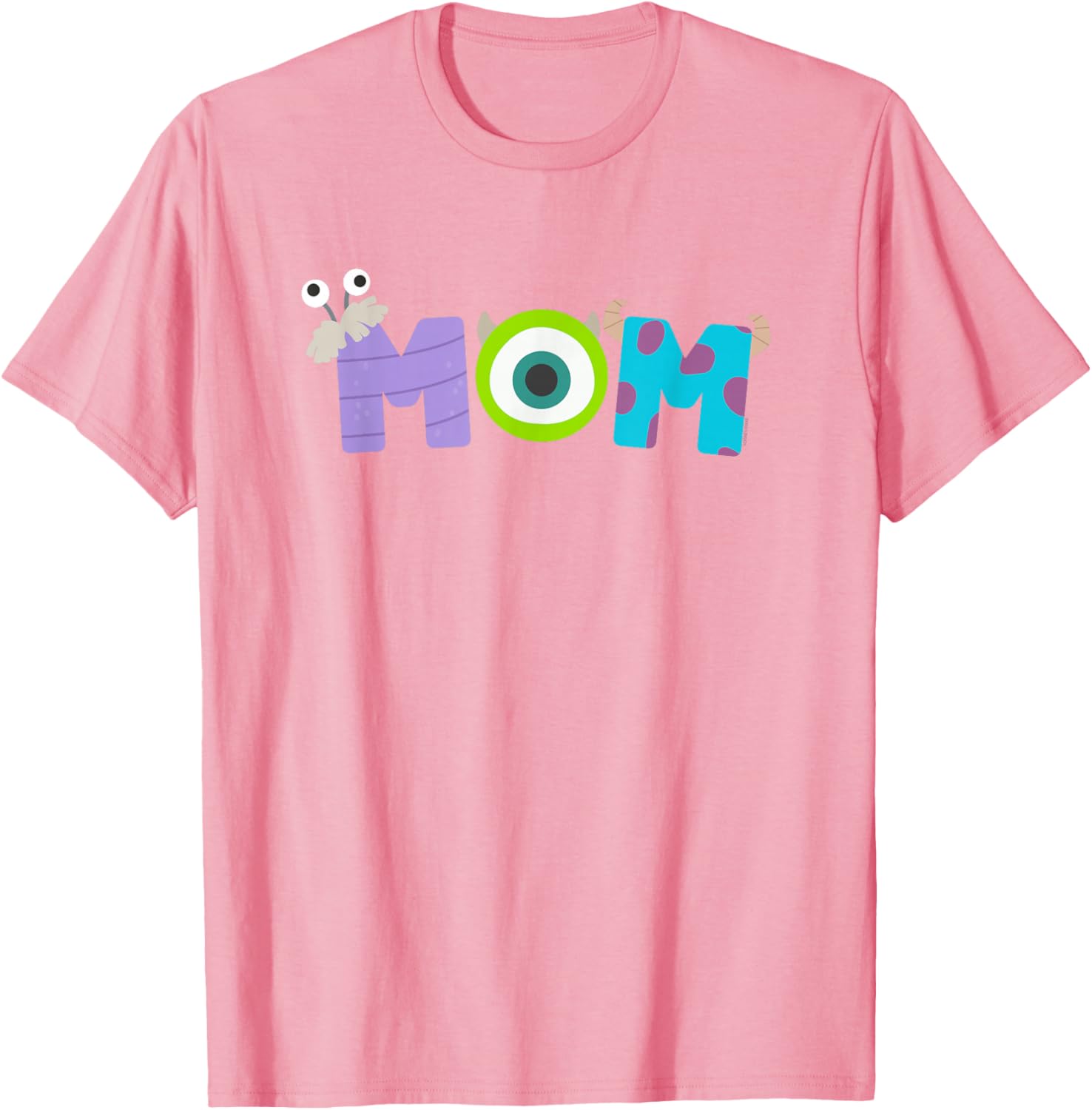 Monsters Inc Mom T-Shirt for Mother's Day Birthday Gift Clothing - 10