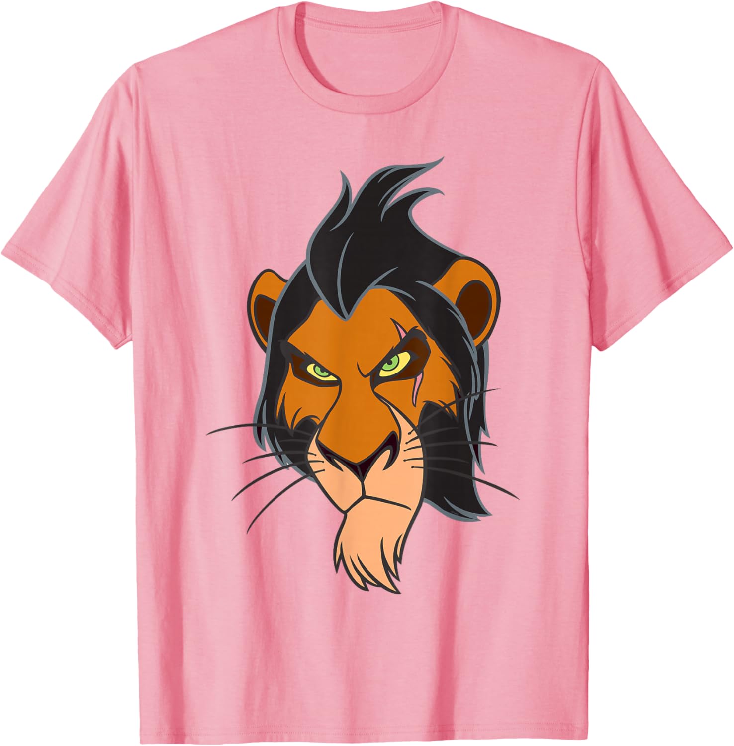 Disney Scar Big Face Costume T-Shirt for Lion King Fans - 10