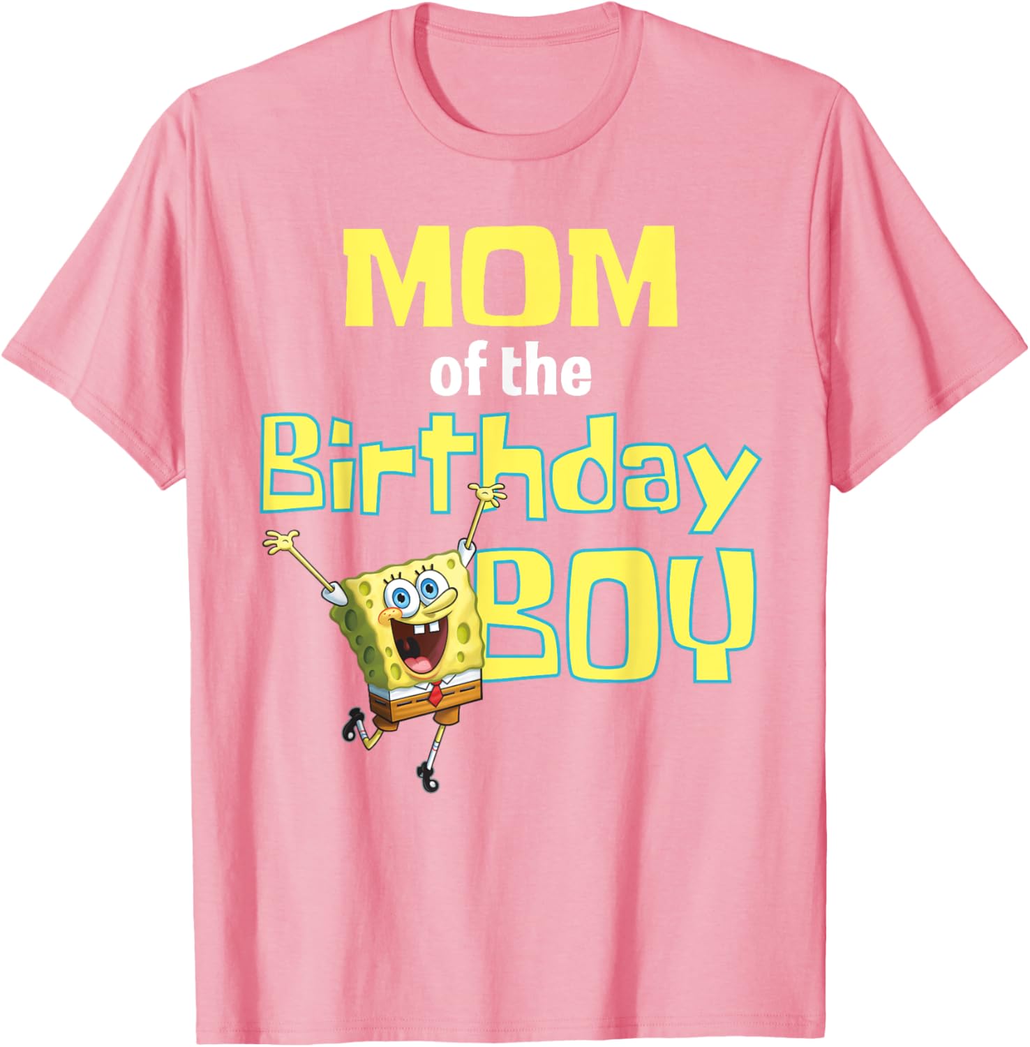 SpongeBob SquarePants Mom Of The Birthday Boy T-Shirt Perfect Gift - 18