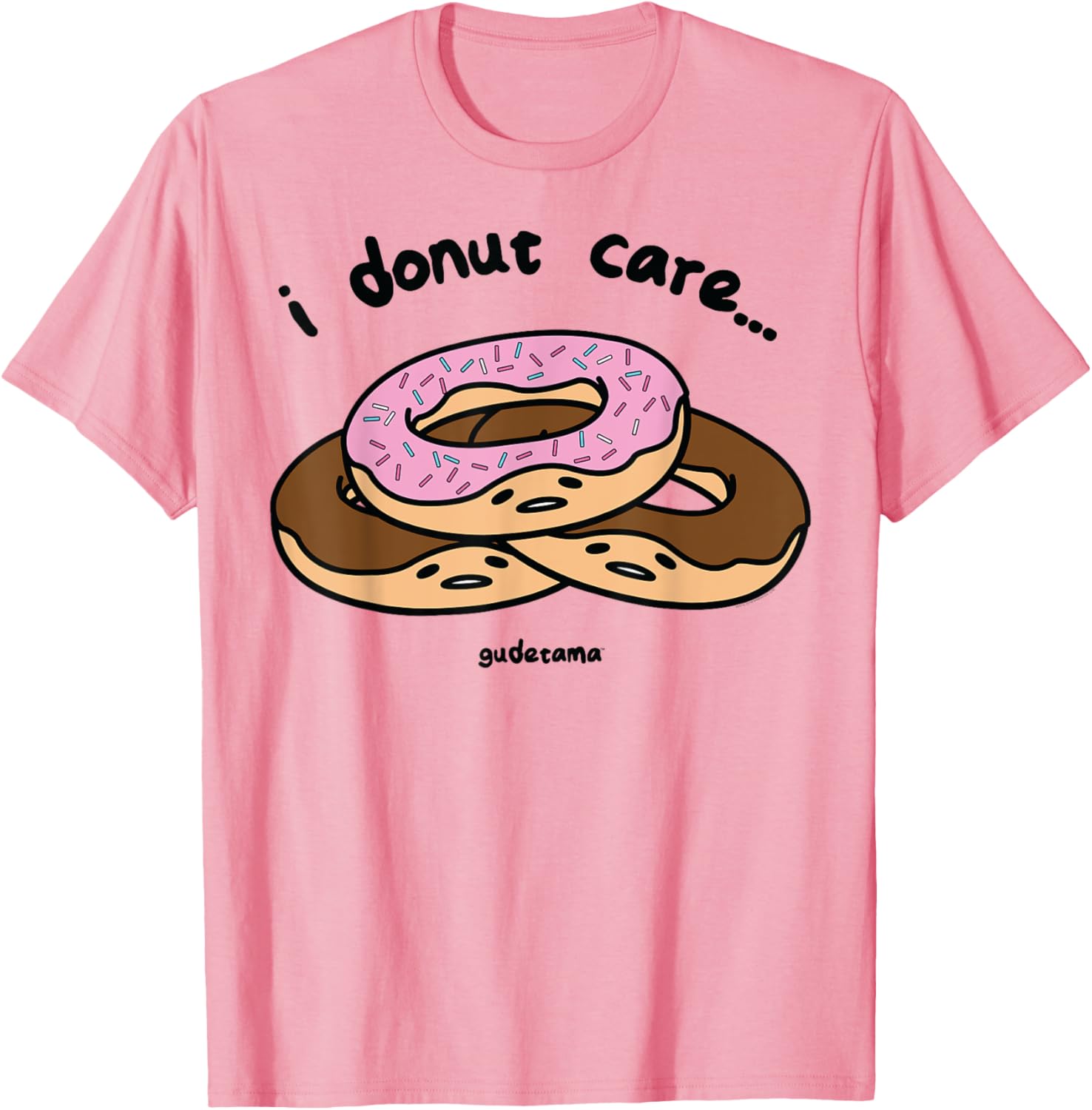 Gudetama I Donut Care T-Shirt Fun and Casual Wear for Egg Lovers - 8