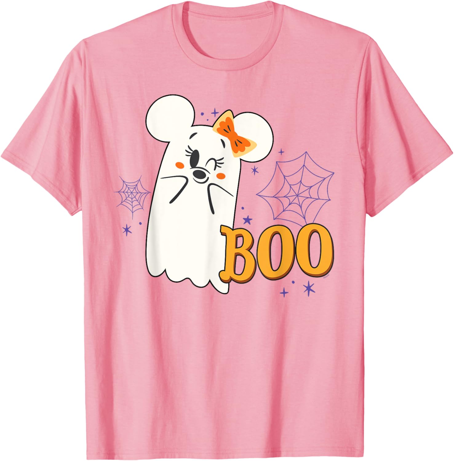 Adorable Disney Minnie Mouse Ghost Halloween T-Shirt for Kids - 20