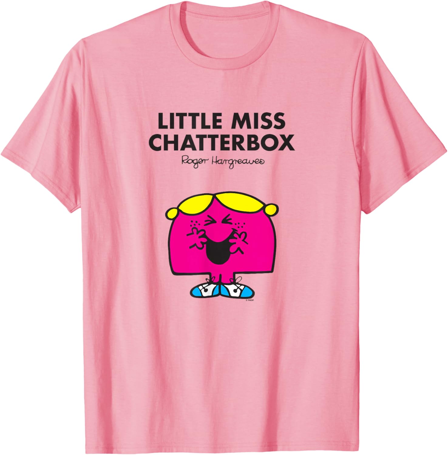 Mr. Men Little Miss Chatterbox T-Shirt for Kids - Fun and Colorful Design - 8