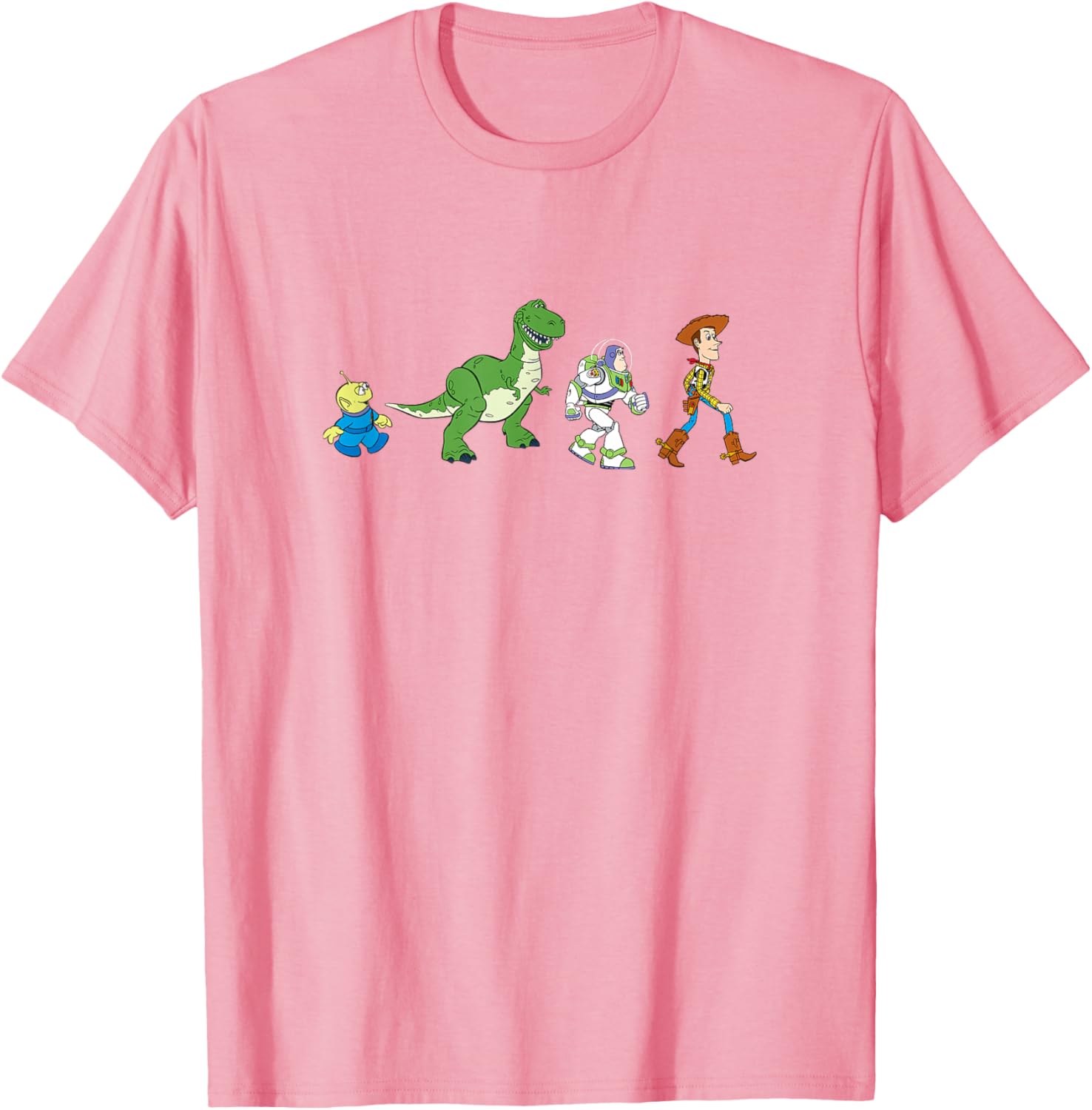 Disney Pixar Toy Story Toy Crossing Characters T-Shirt for Fans - 14