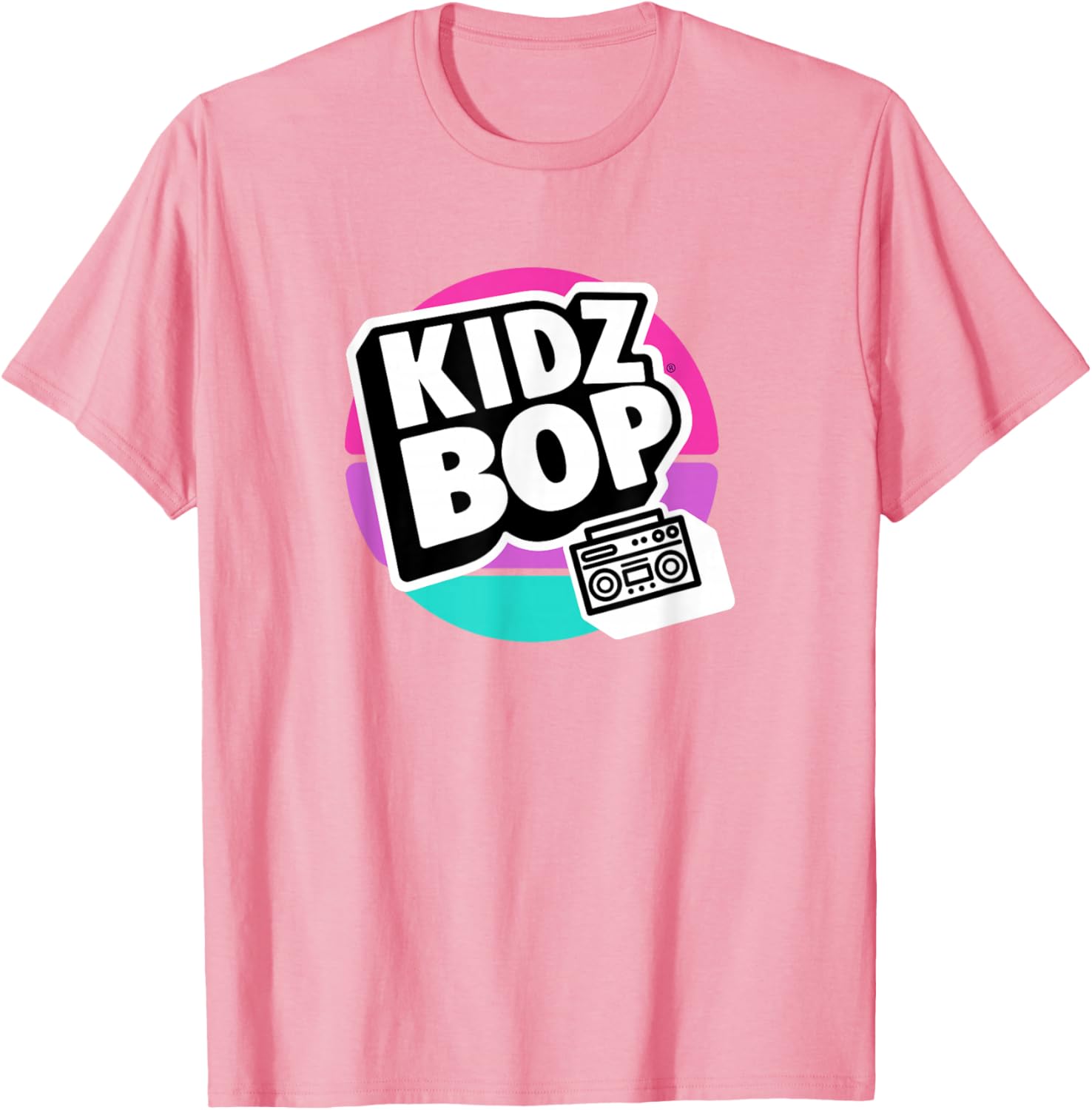KIDZ BOP Boombox Logo T-Shirt for Kids - Fun and Stylish Apparel - 7