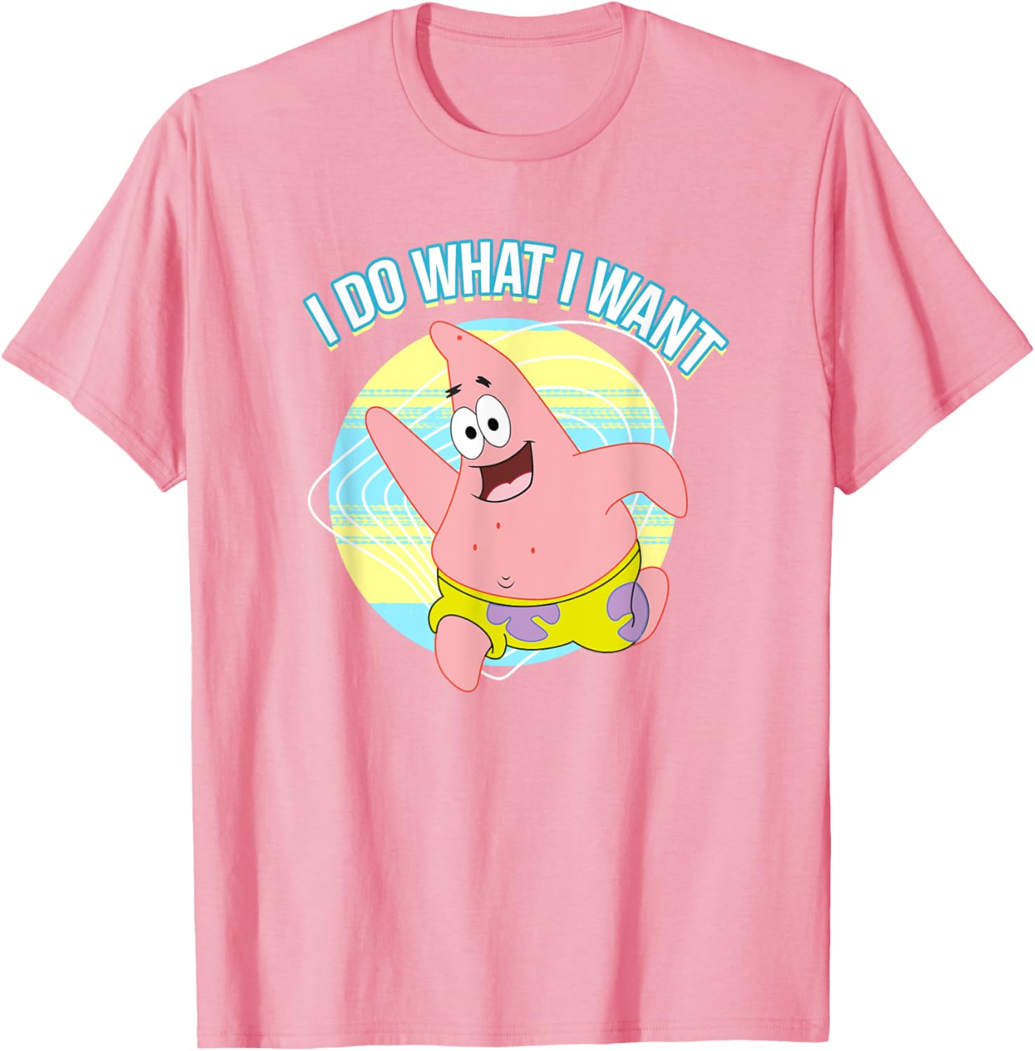 Mademark Patrick Star I Do What I Want T-Shirt for Fun Fashion Lovers - 8