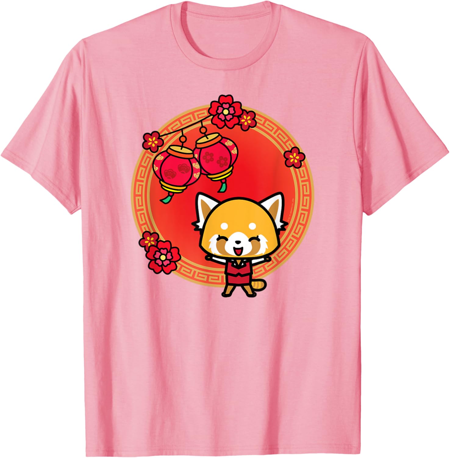 Aggretsuko Lunar New Year T-Shirt Fun Festive Design for Fans - 13