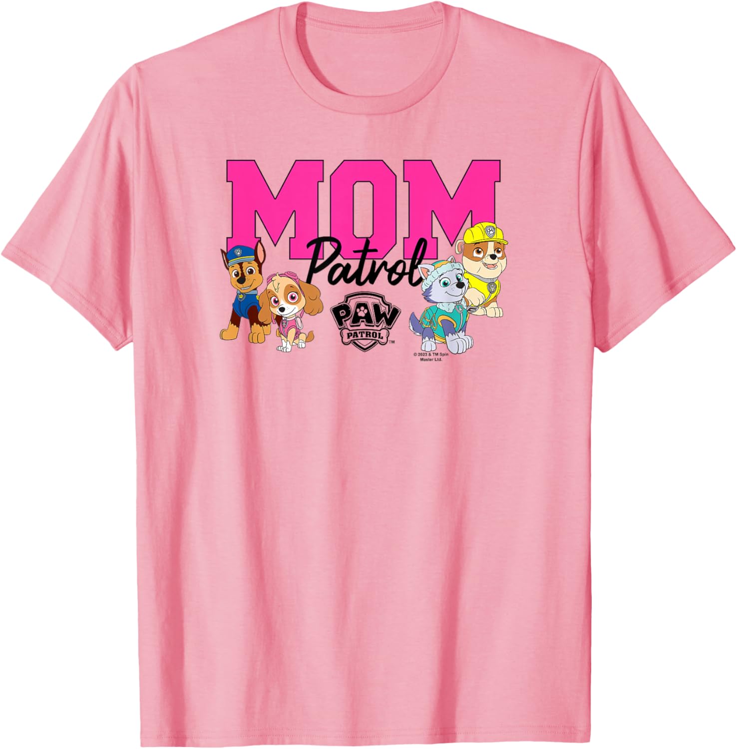 Paw Patrol Mom Patrol T-Shirt for Dog Lovers - Fun and Stylish Apparel - 4