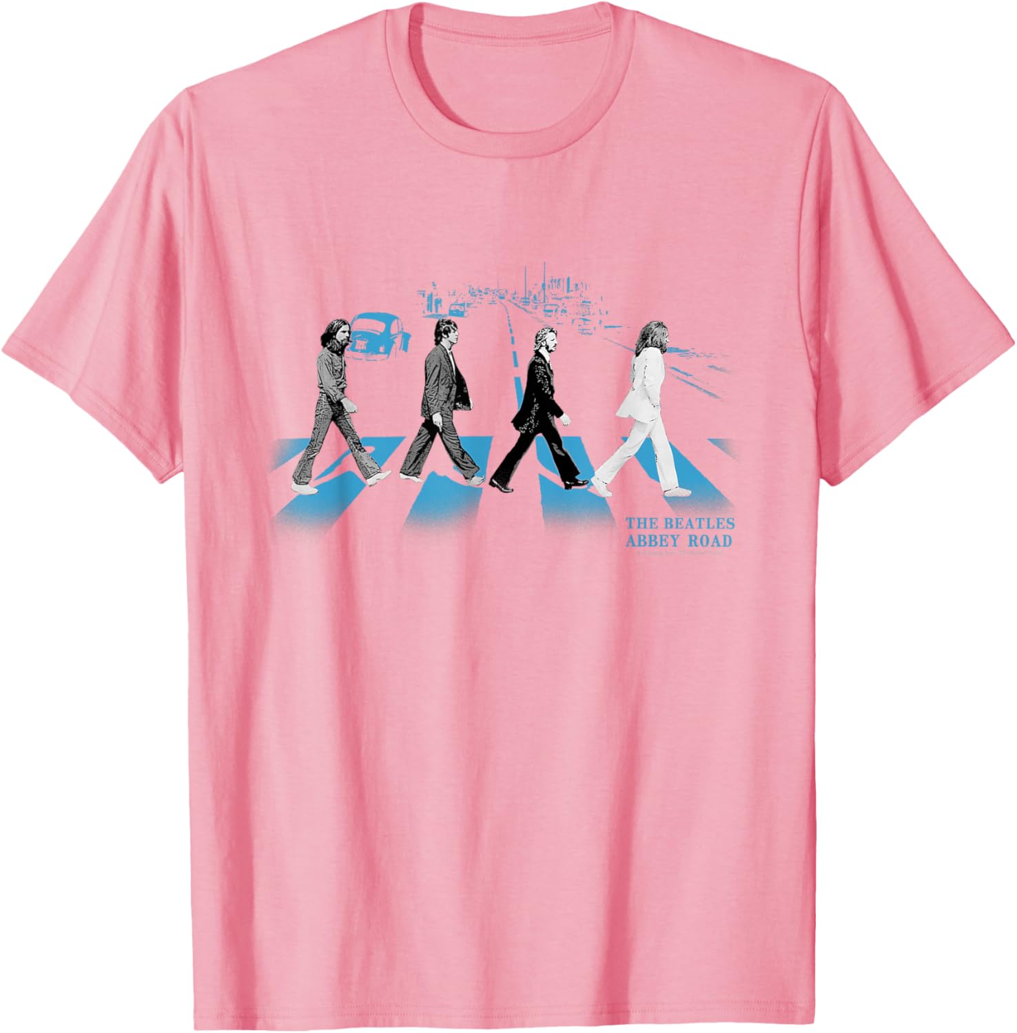 Beatles Abbey Road Street Blues T-Shirt - Stylish Music Apparel for Fans - 4