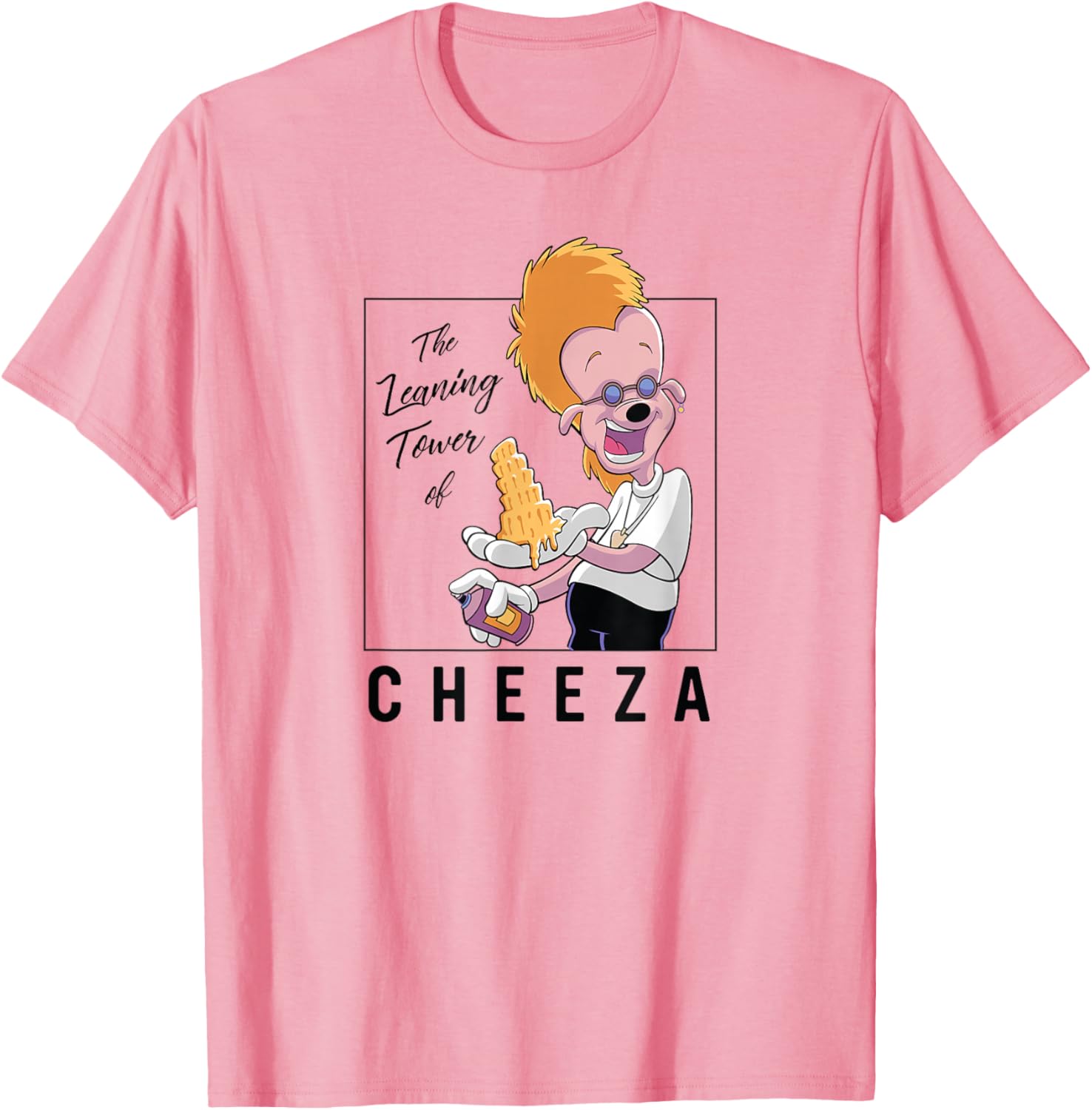 Disney Goofy Movie Cheeza T-Shirt Fun Graphic Tee for Fans - 8