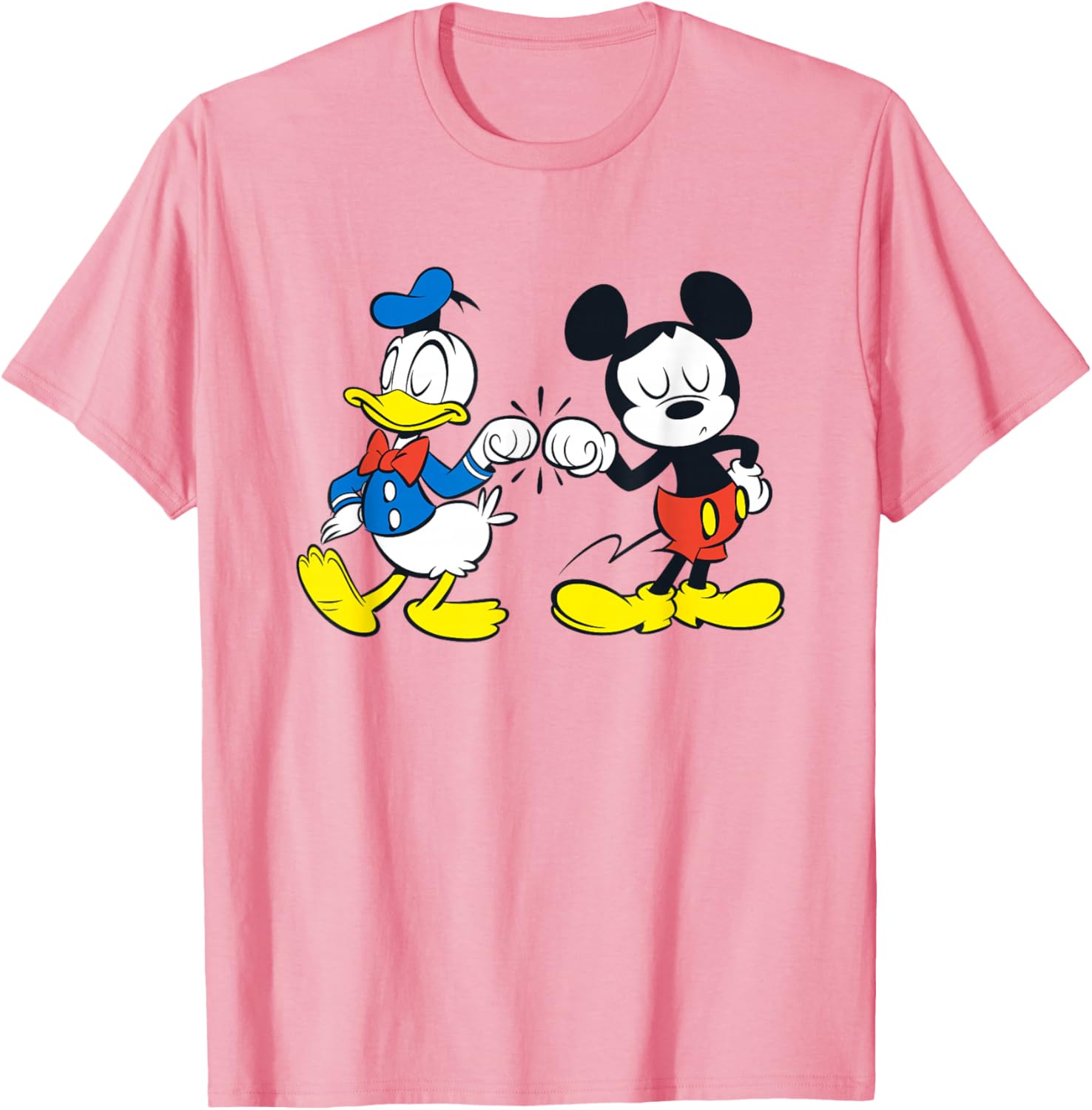 Disney Mickey Mouse and Donald Duck Best Friends T-Shirt for Fun Style - 4