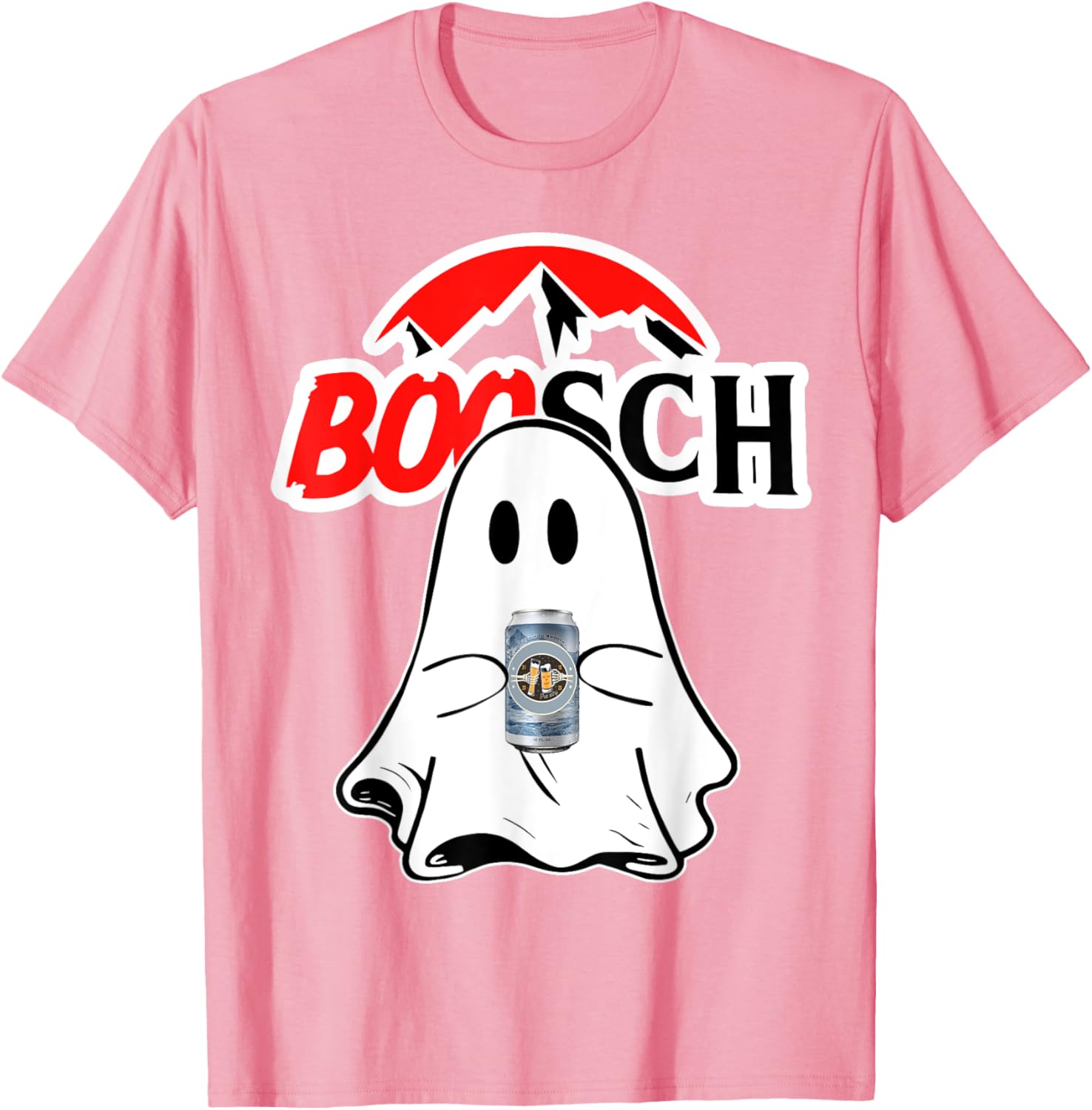 Funny Ghost Beer Drinking T-Shirt for Halloween Party - Unisex Design - 10