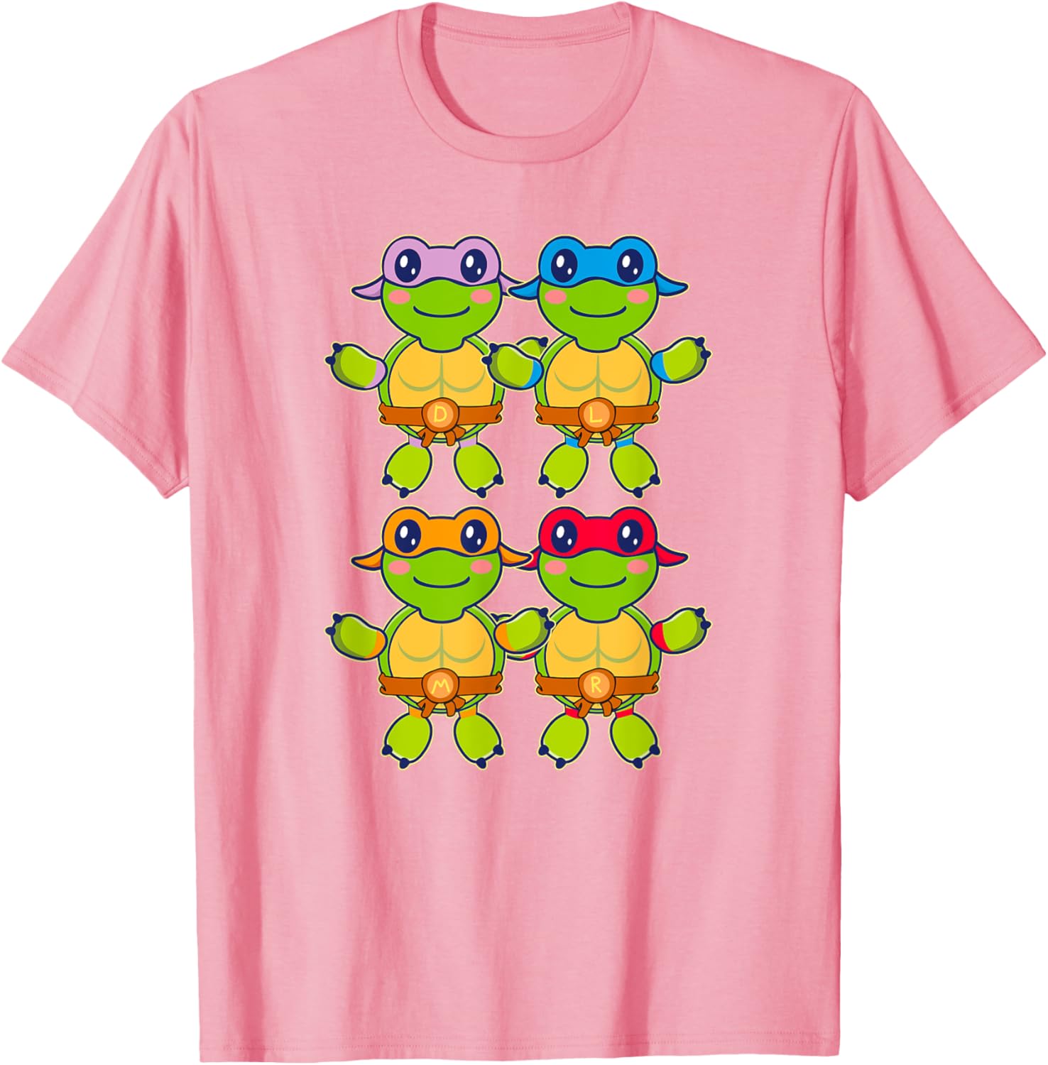 Cute TMNT Babies T-Shirt for Kids by Mademark - Stylish Fun Apparel - 2