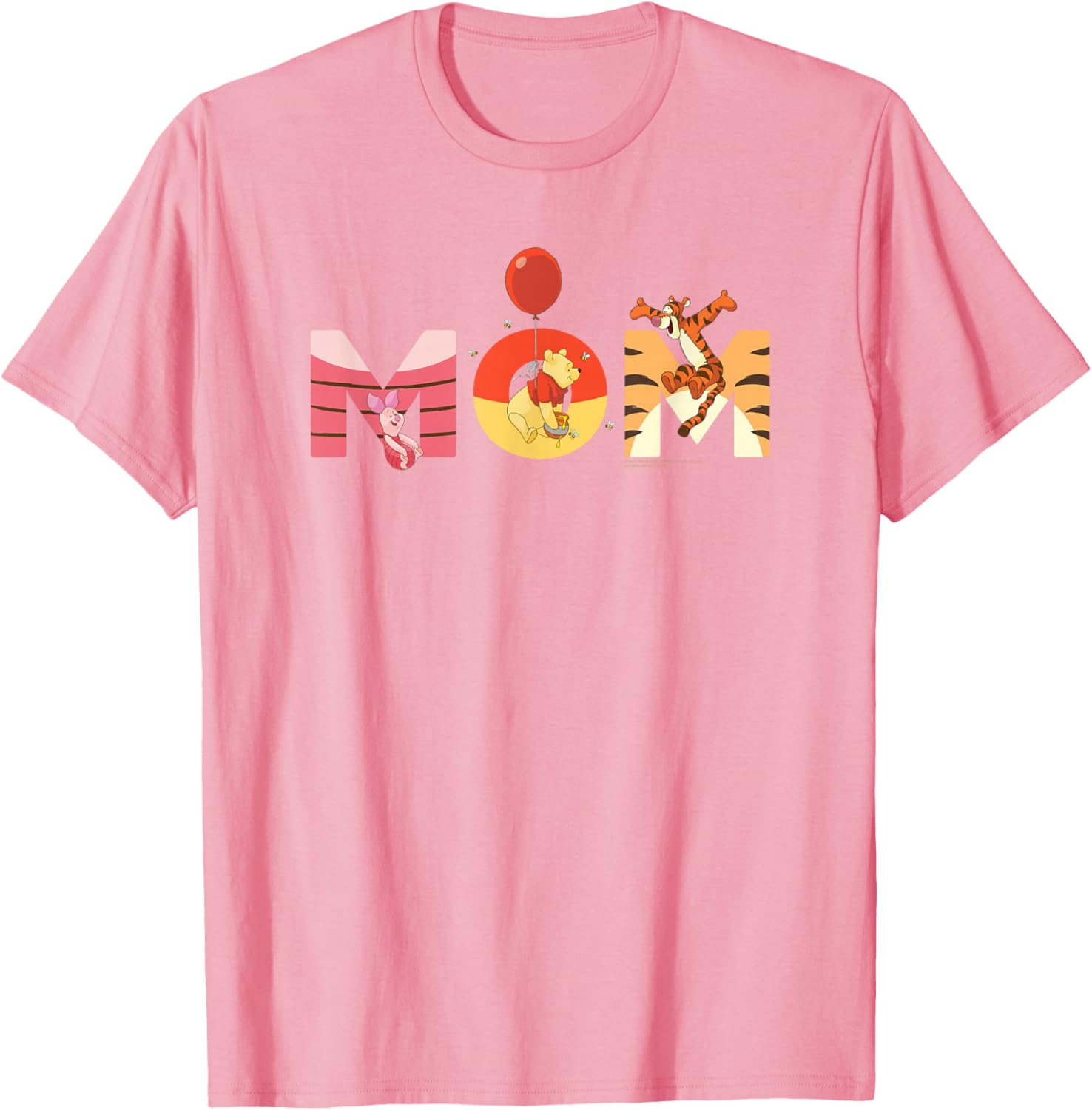 Disney Winnie the Pooh Mother's Day T-Shirt for Moms Birthday Gift - 6