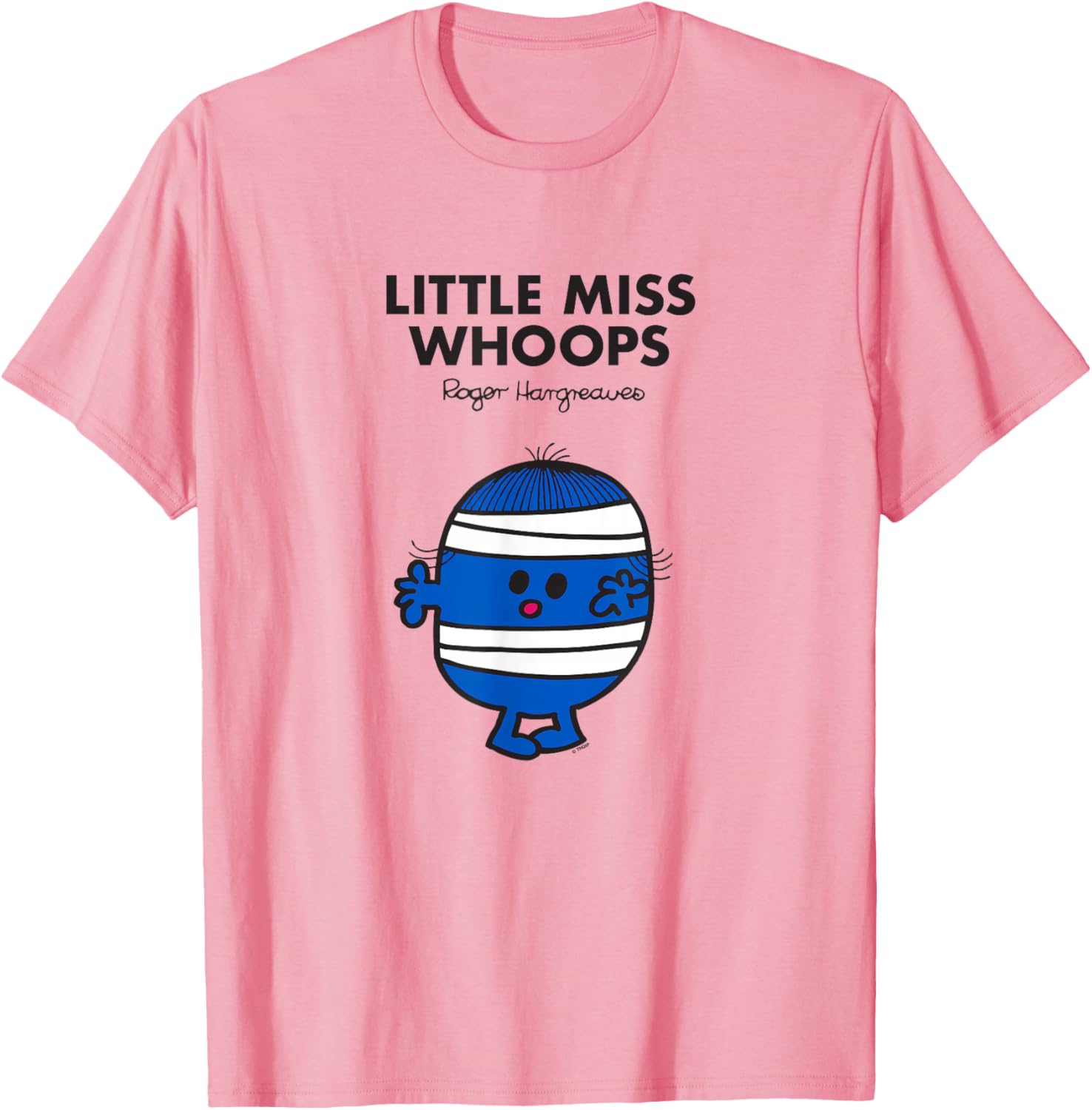 Mr Men Little Miss Whoops T-Shirt for Kids Fun Graphic Tee - 9