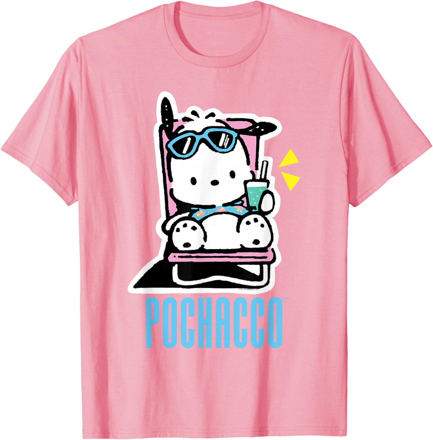 Pochacco Summer Drink T-Shirt for All Ages - Fun and Trendy Design - 1