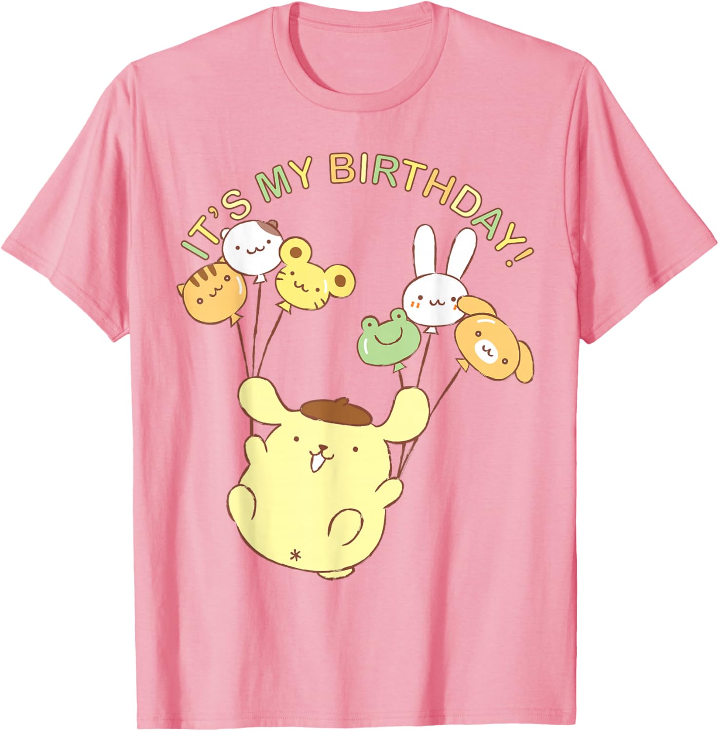 Pompompurin It's My Birthday T-Shirt Cute Design for Celebrations - 12
