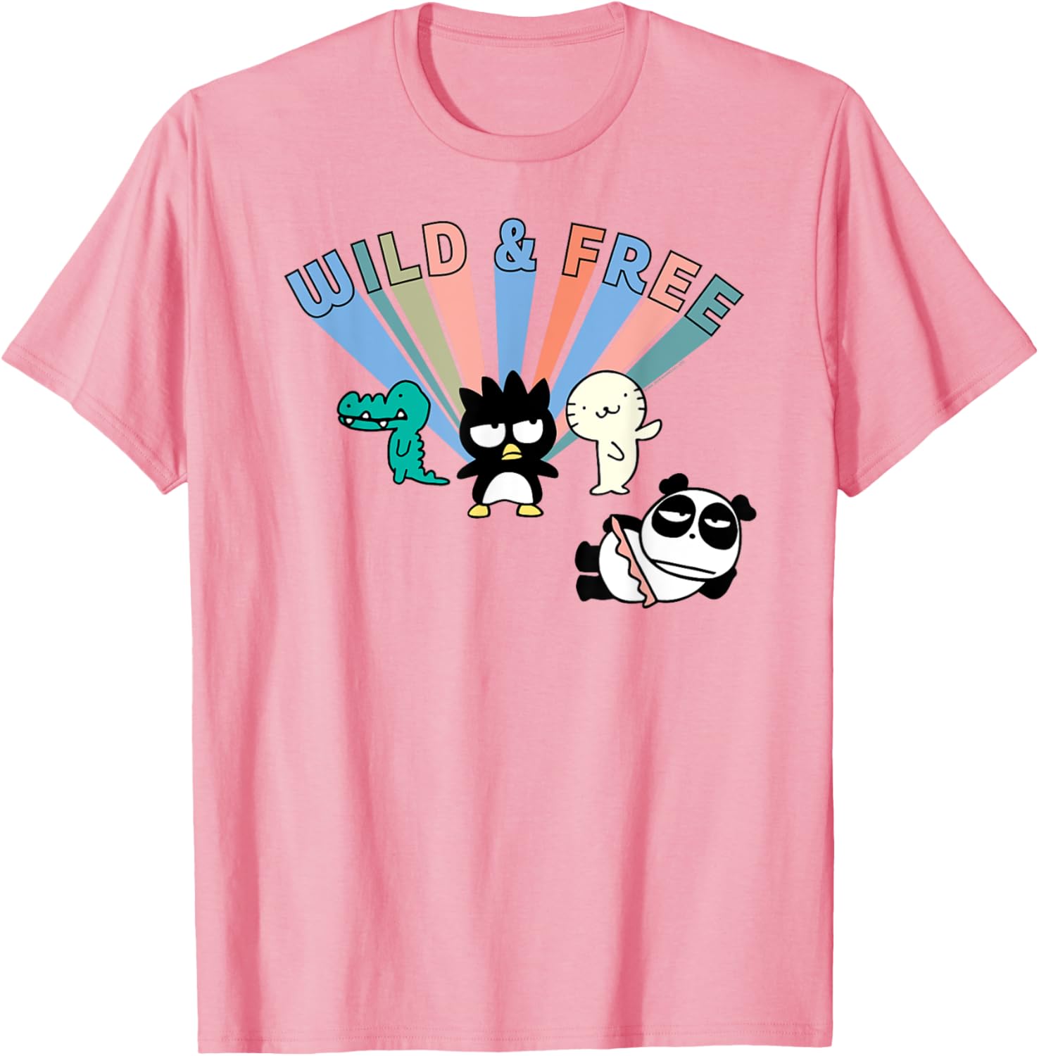 Badtz-Maru Wild and Free T-Shirt - Cute Graphic Tee for Fun Outfits - 2