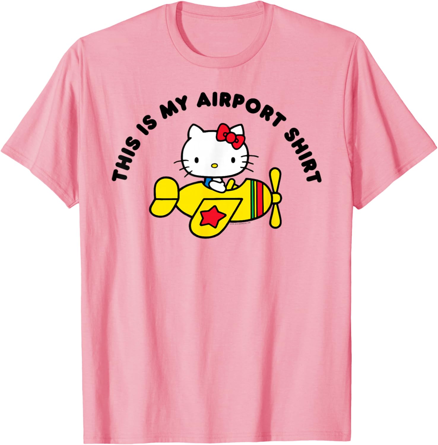 Hello Kitty Airport Tee Shirt Cute Graphic Top for Fans and Travel Lovers - 20