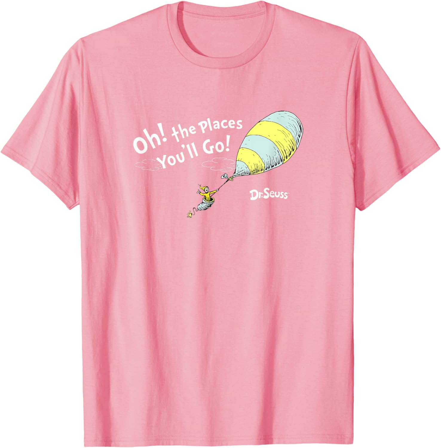 Dr. Seuss Oh the Places You'll Go T-Shirt for Kids and Adults - 3