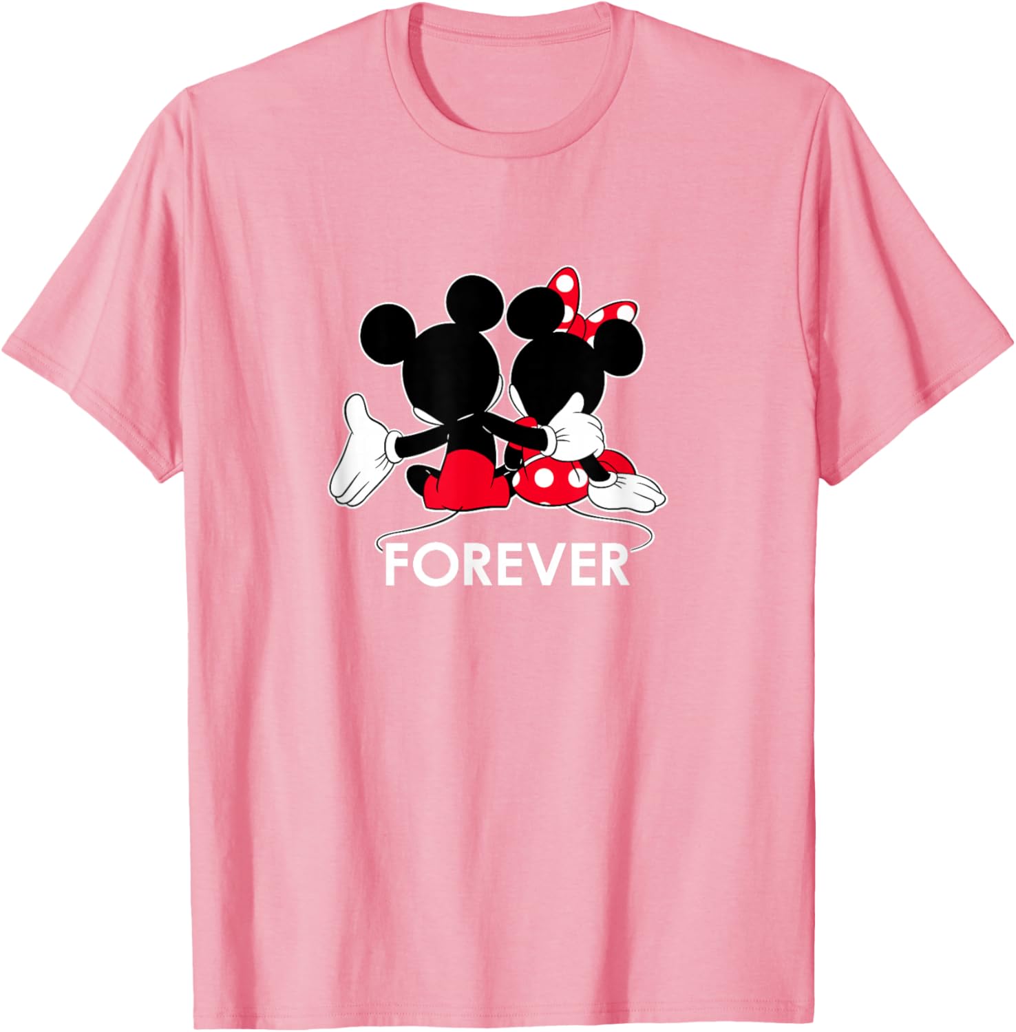 Disney Mickey and Minnie Mouse Silhouette Forever T-Shirt for All Ages - 5